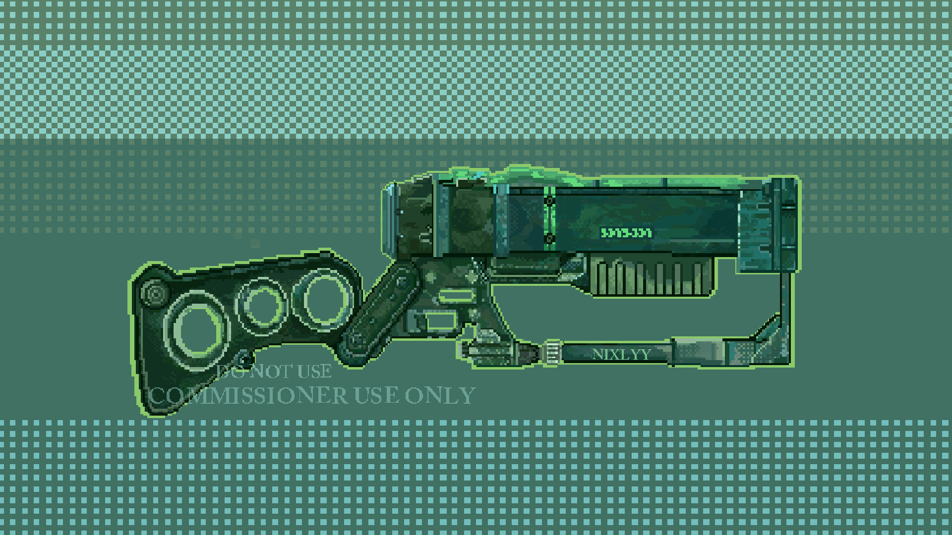 ArtStation Fallout Laser Gun commission