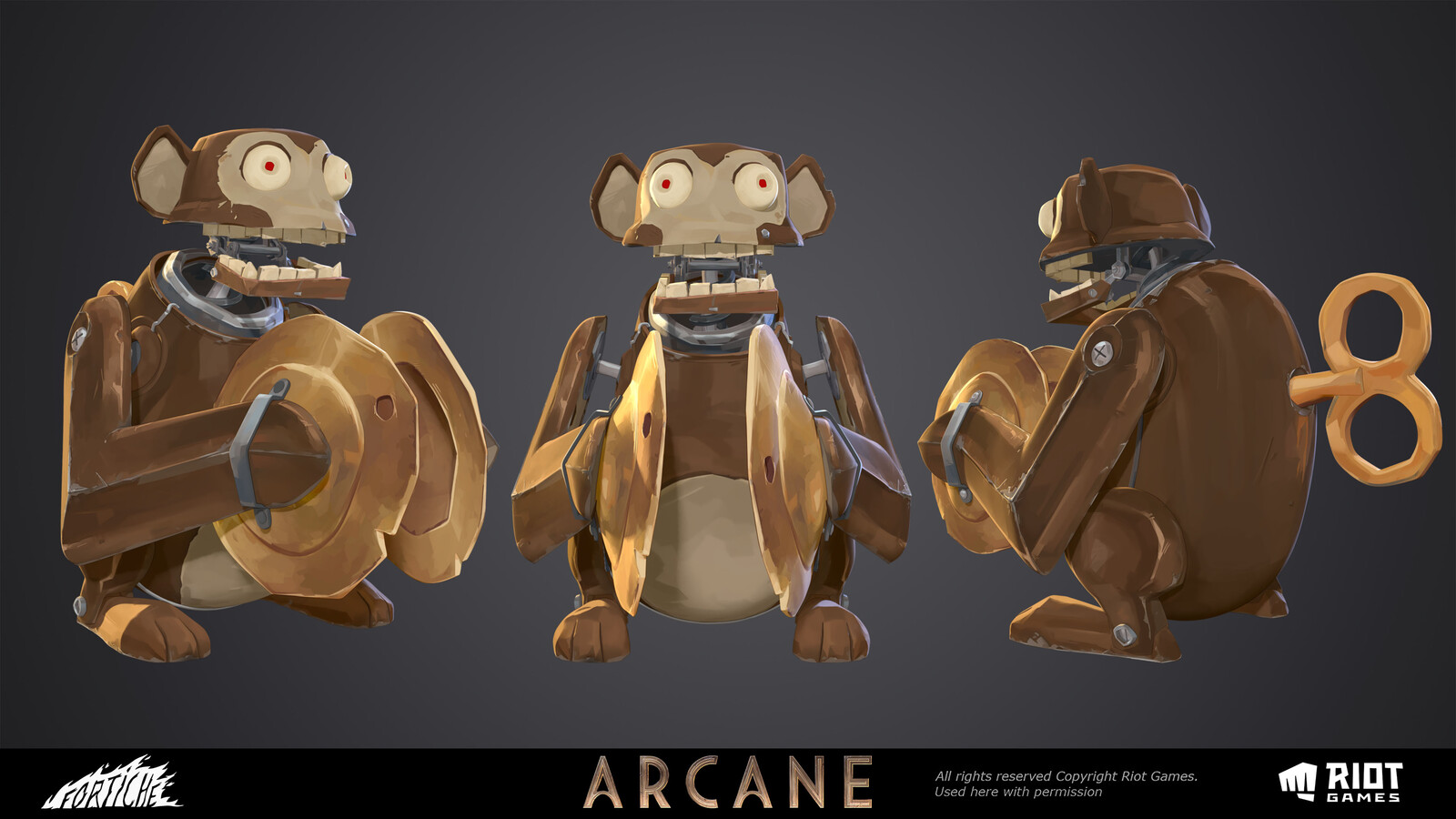 Maéna Paillet ARCANE Jinx's Monkey Texturing