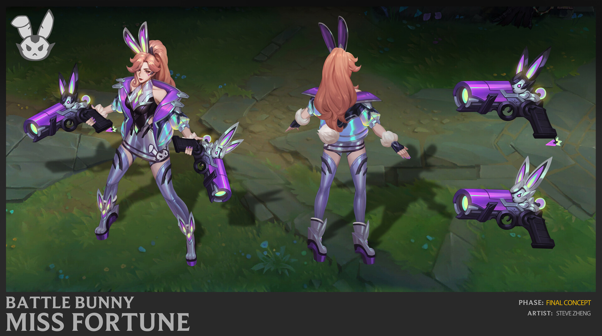 ArtStation Battle Bunny Miss Fortune Concept