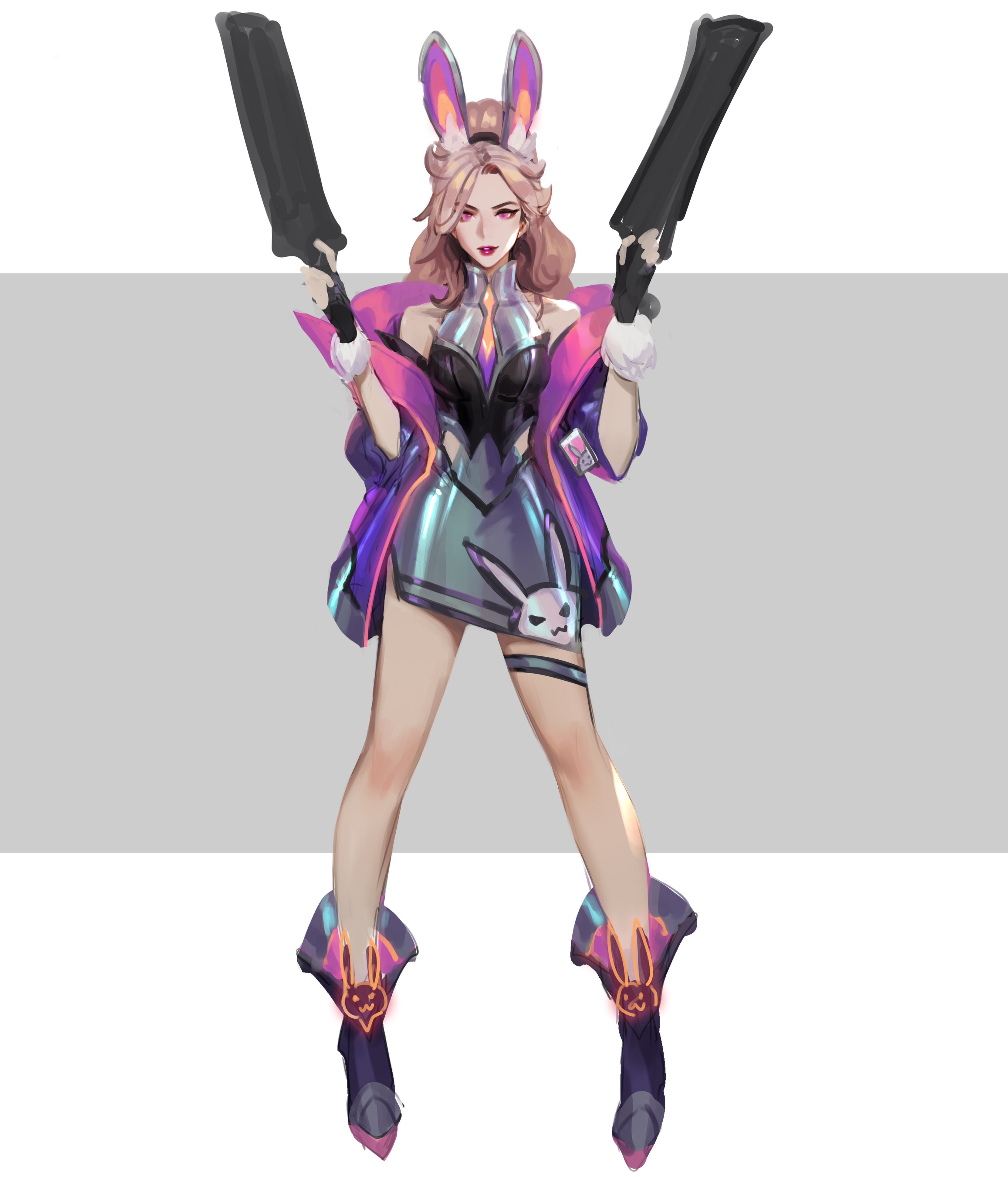 Steve Zheng Battle Bunny Miss Fortune Concept