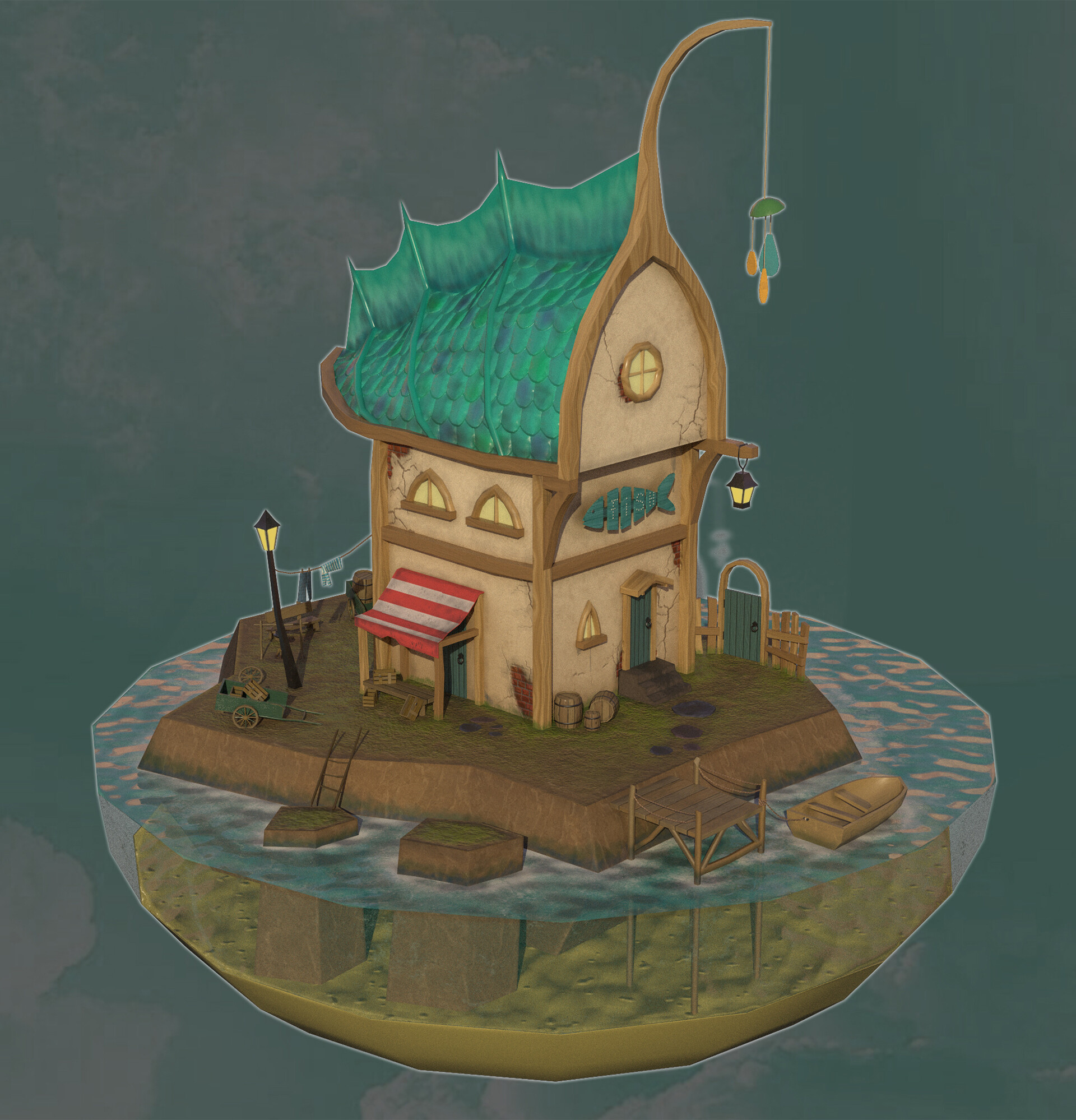 artstation-fisherman-s-house