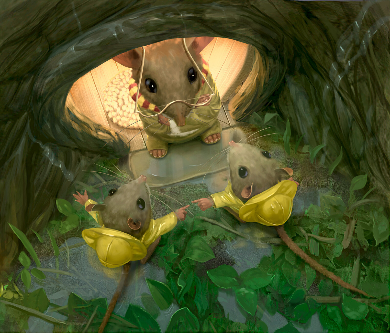 Chris Dunn иллюстрации крыс