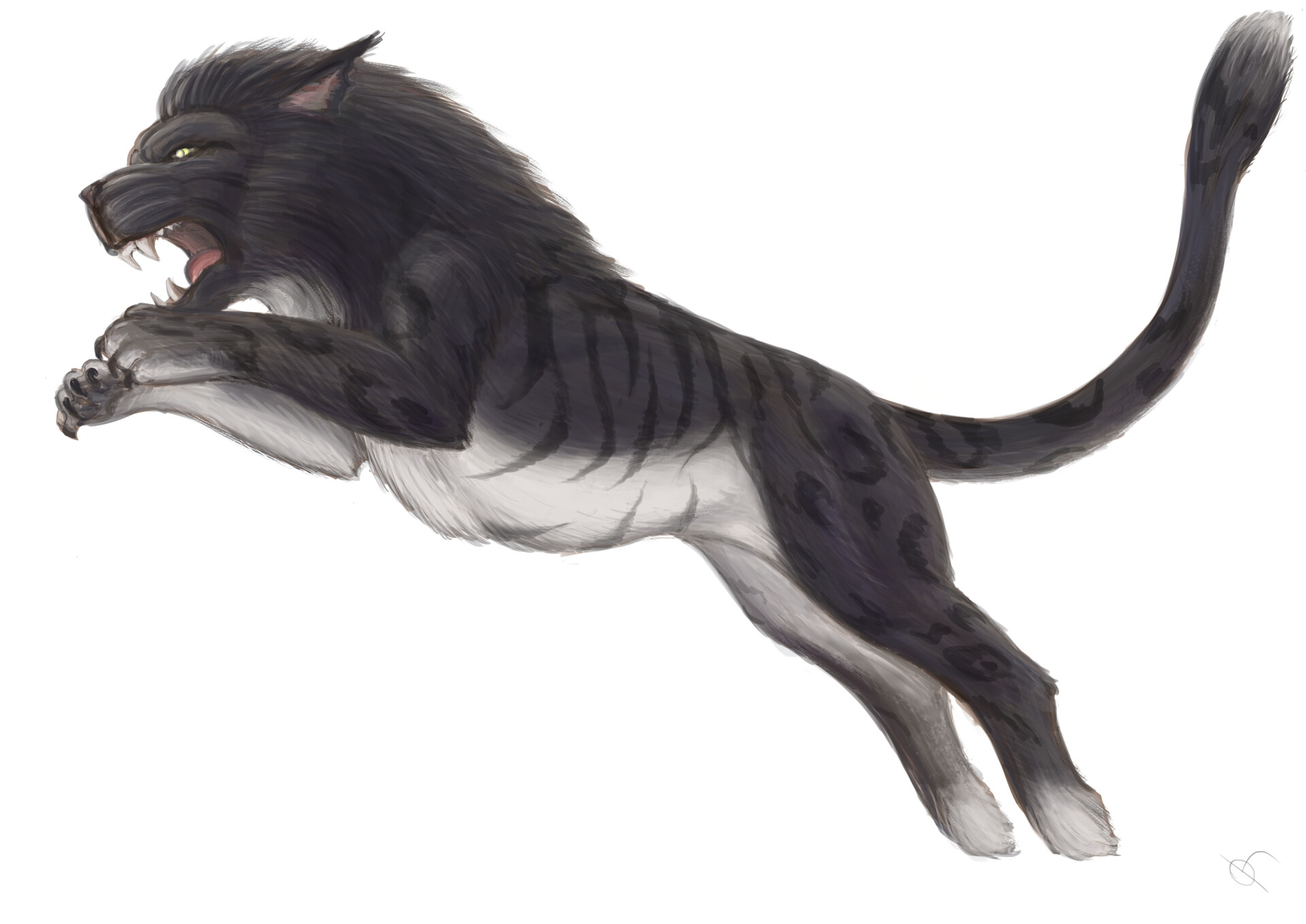 ArtStation Hybrid Big Cat