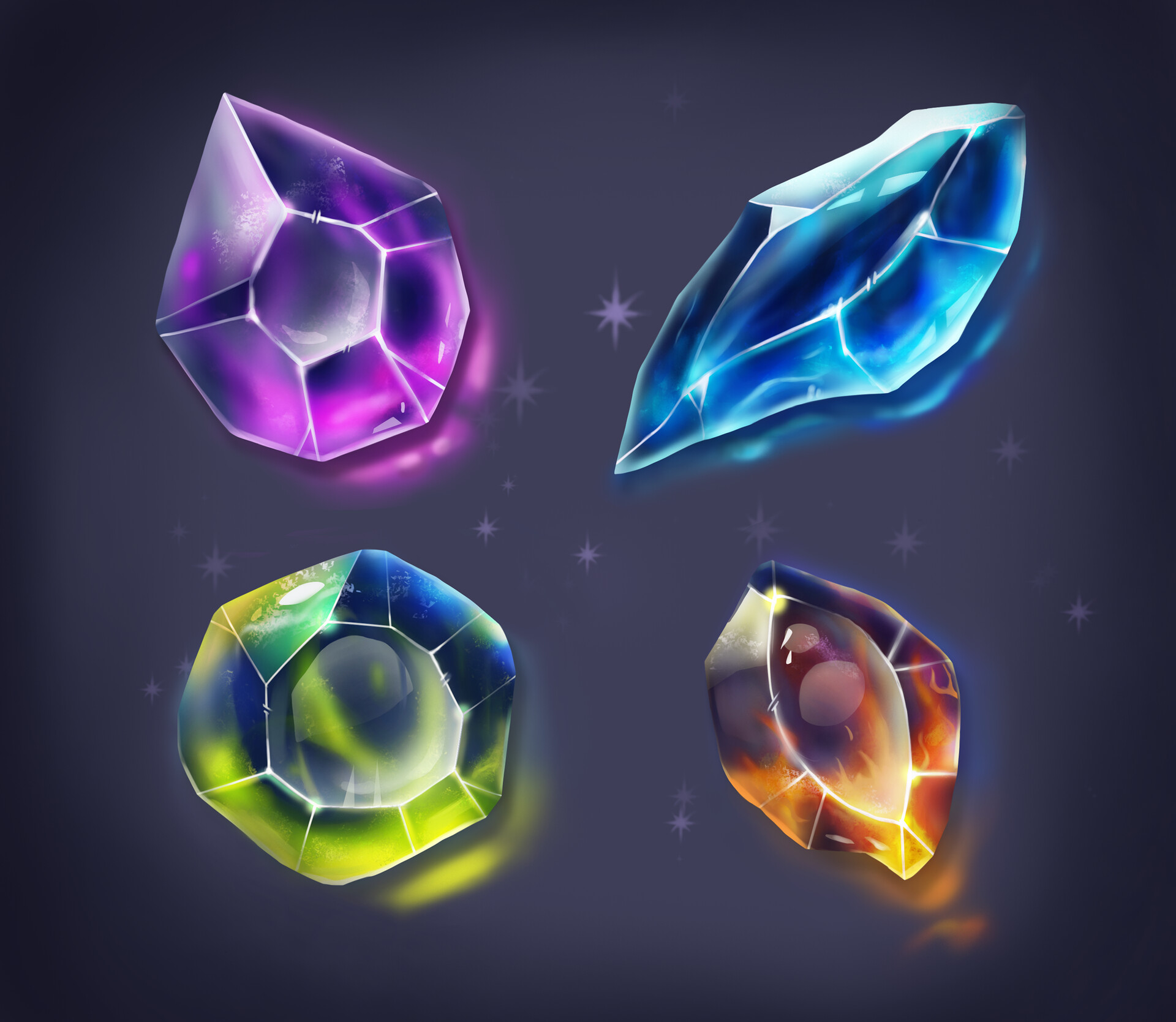 Shiny gemstones shop