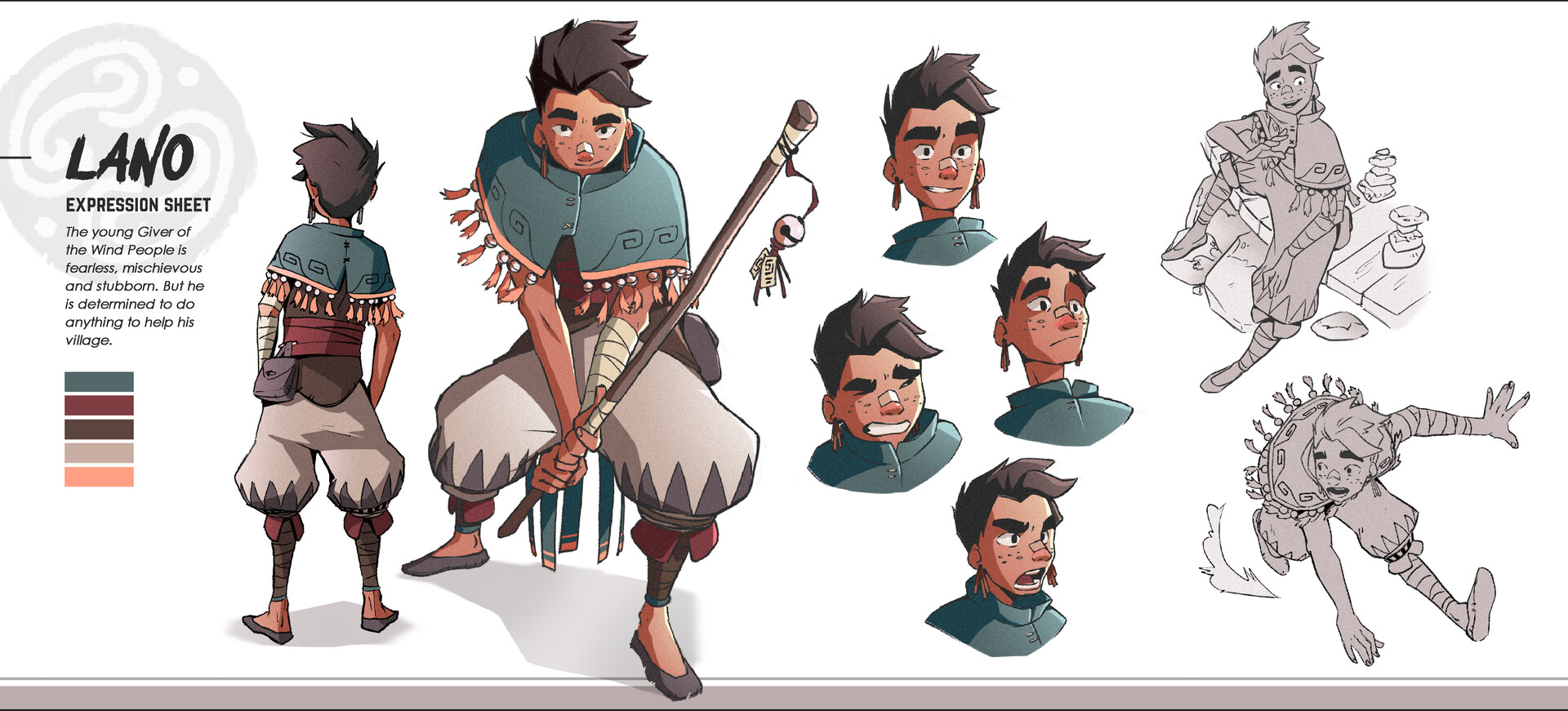 Guillaume Lucbert - ANIMA -- Character design