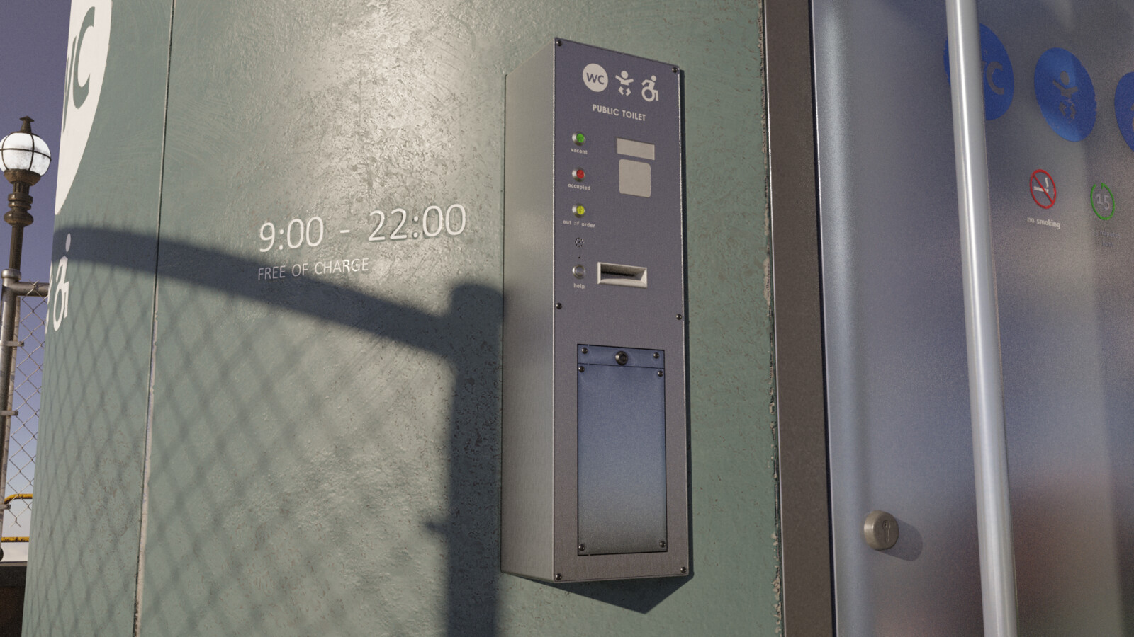 View 3 / Closeup of the panel (phoned in, but this isn't a centerpiece so who cares)