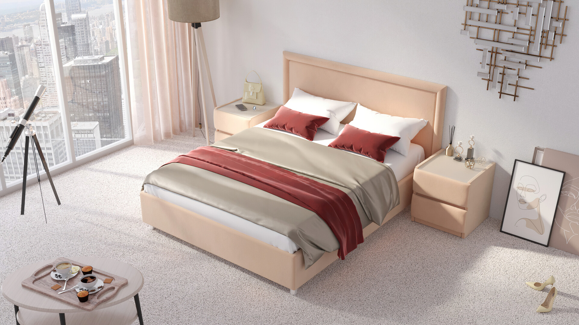 Кровать из ротанга в интерьере. Different beds. Красивые современные кровати. Different beds. Different beds.