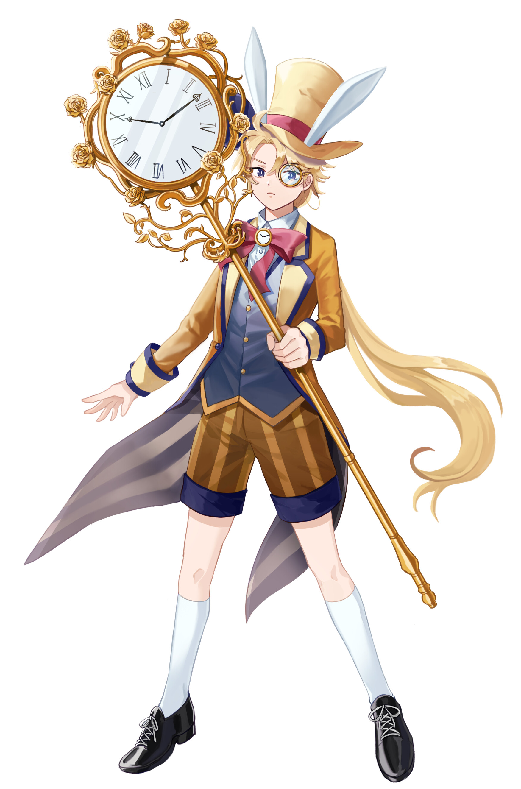 ArtStation - clock rabbit magician(시계토끼마법사)