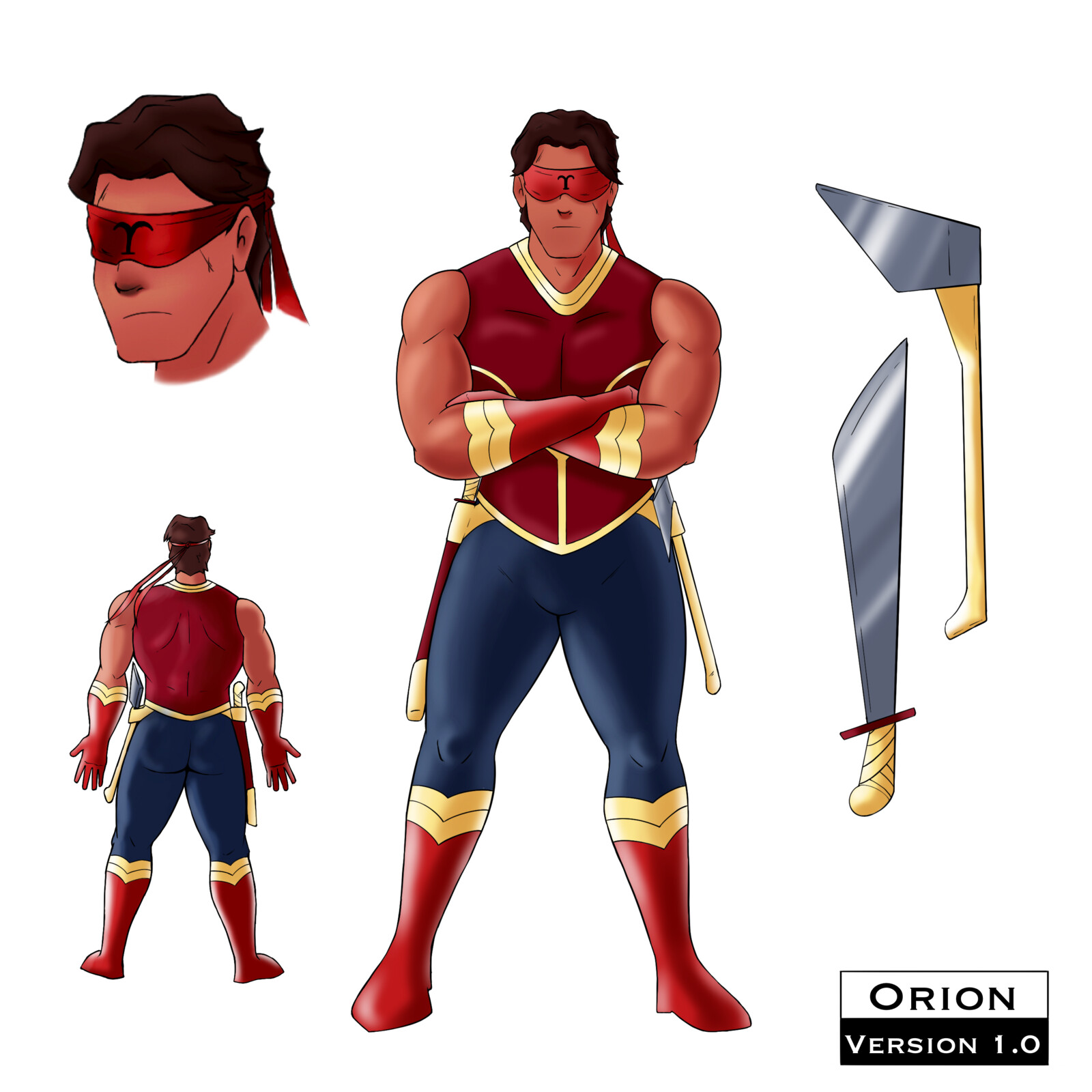Orion Character Concept