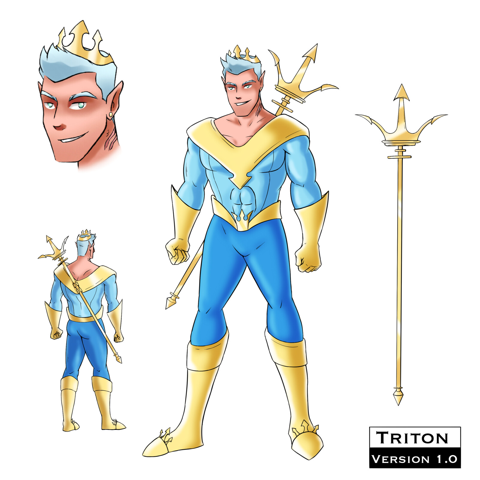 Triton Character Concept