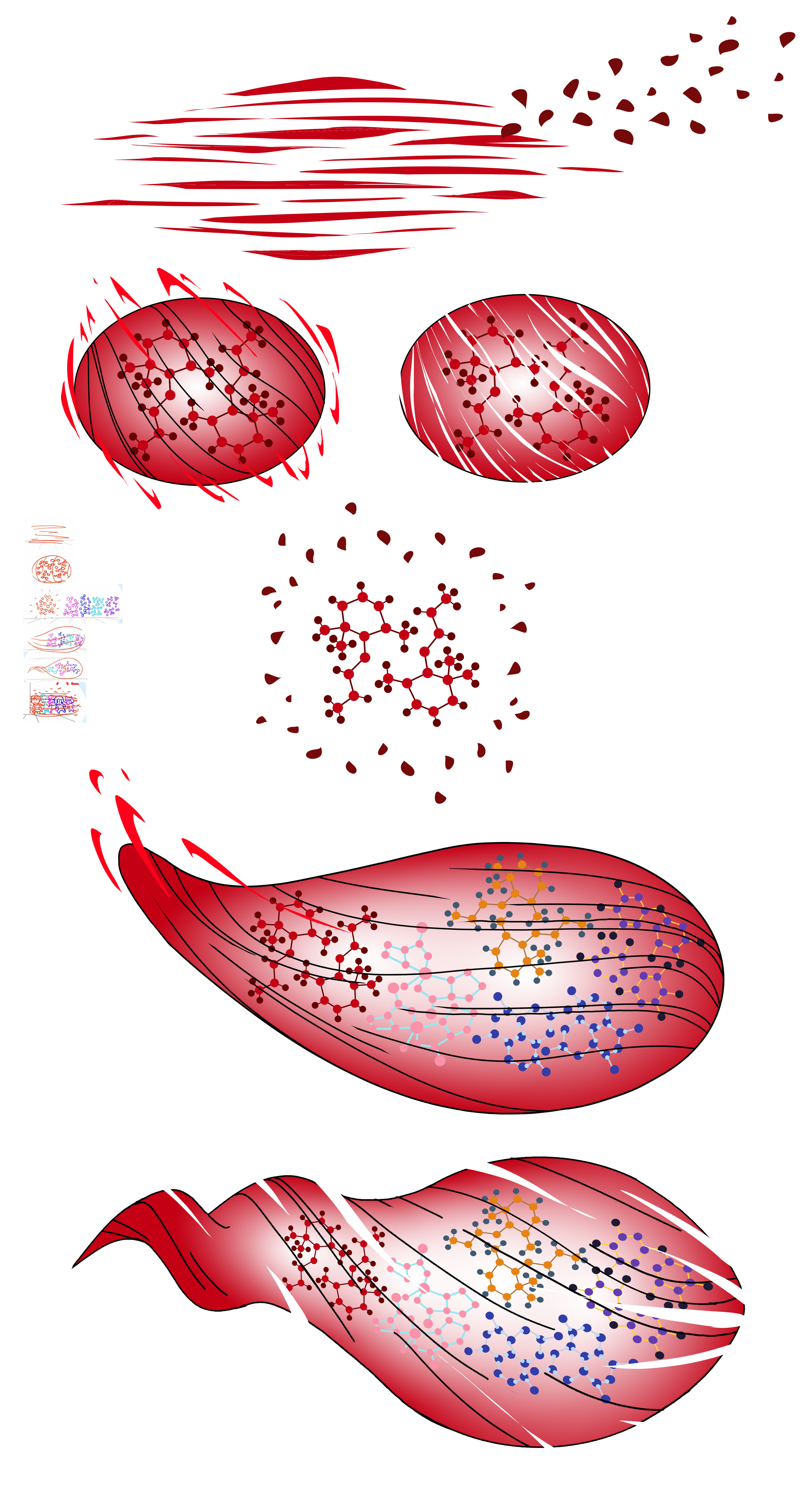 VFX reference of Ruby's cape transporting characters (on a molecular level)