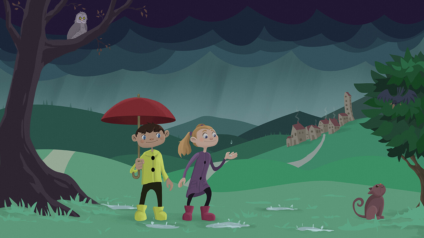 ArtStation - It's raining