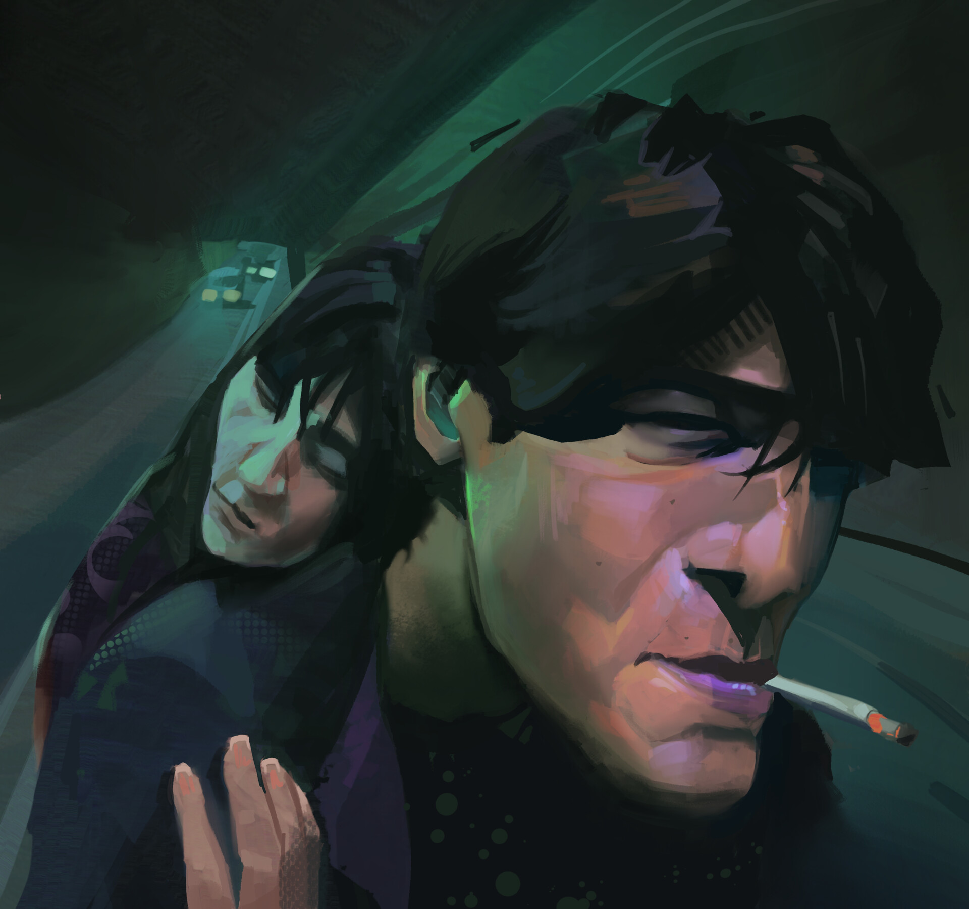 ArtStation Long road home