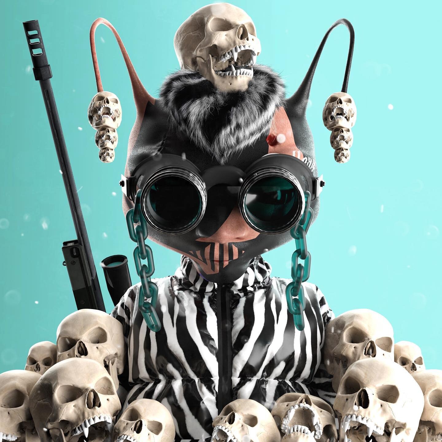 ArtStation Super Rare 3d nft character