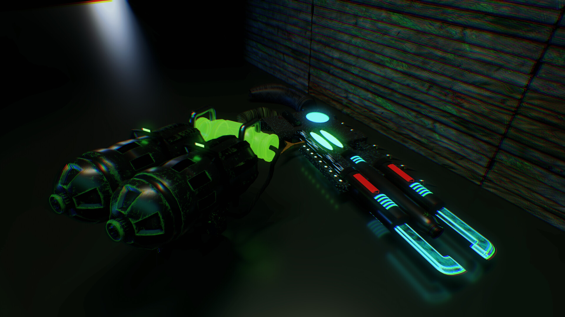 ArtStation - Apocalyptical/Radioactive Guns