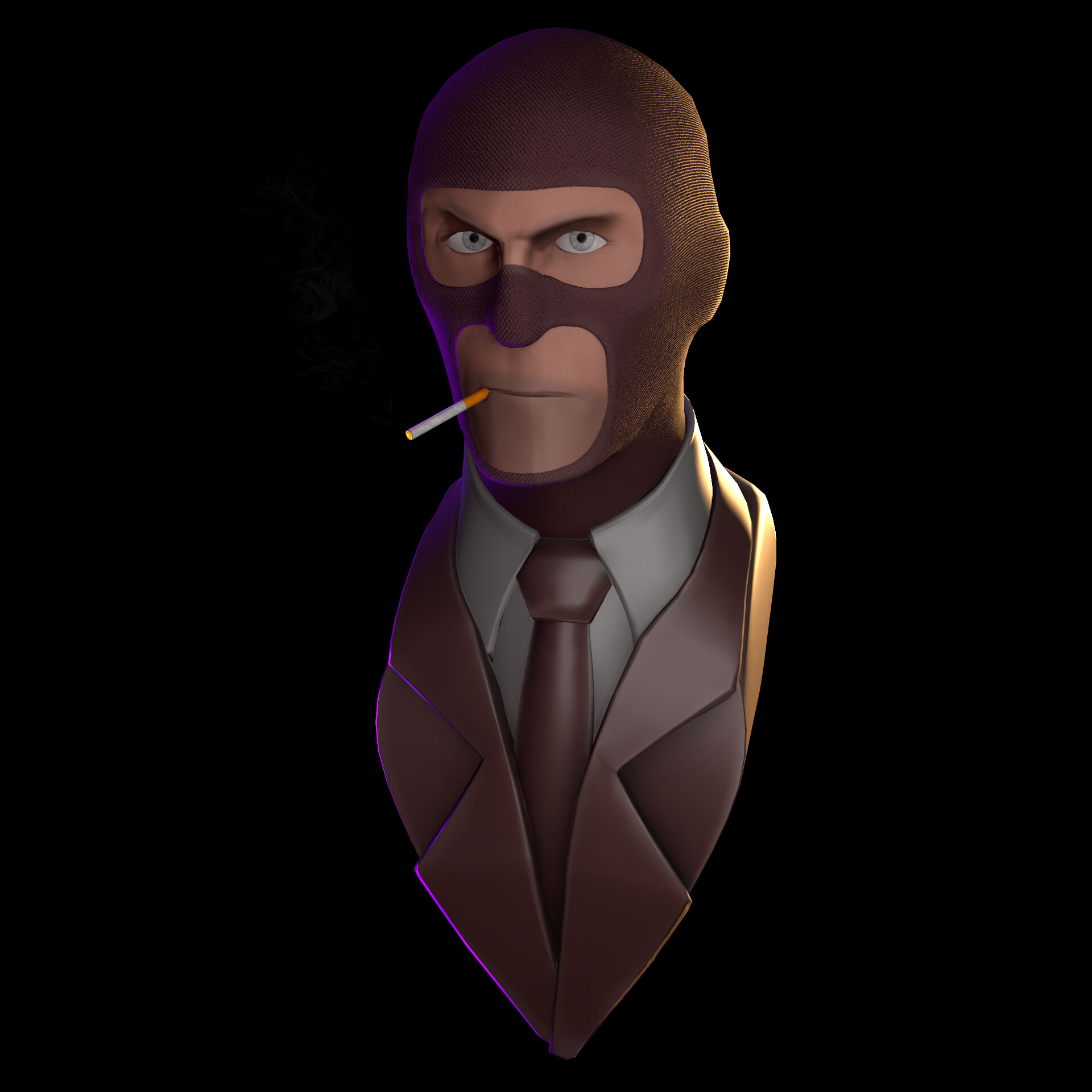 ArtStation Team Fortress 2 Spy Remake