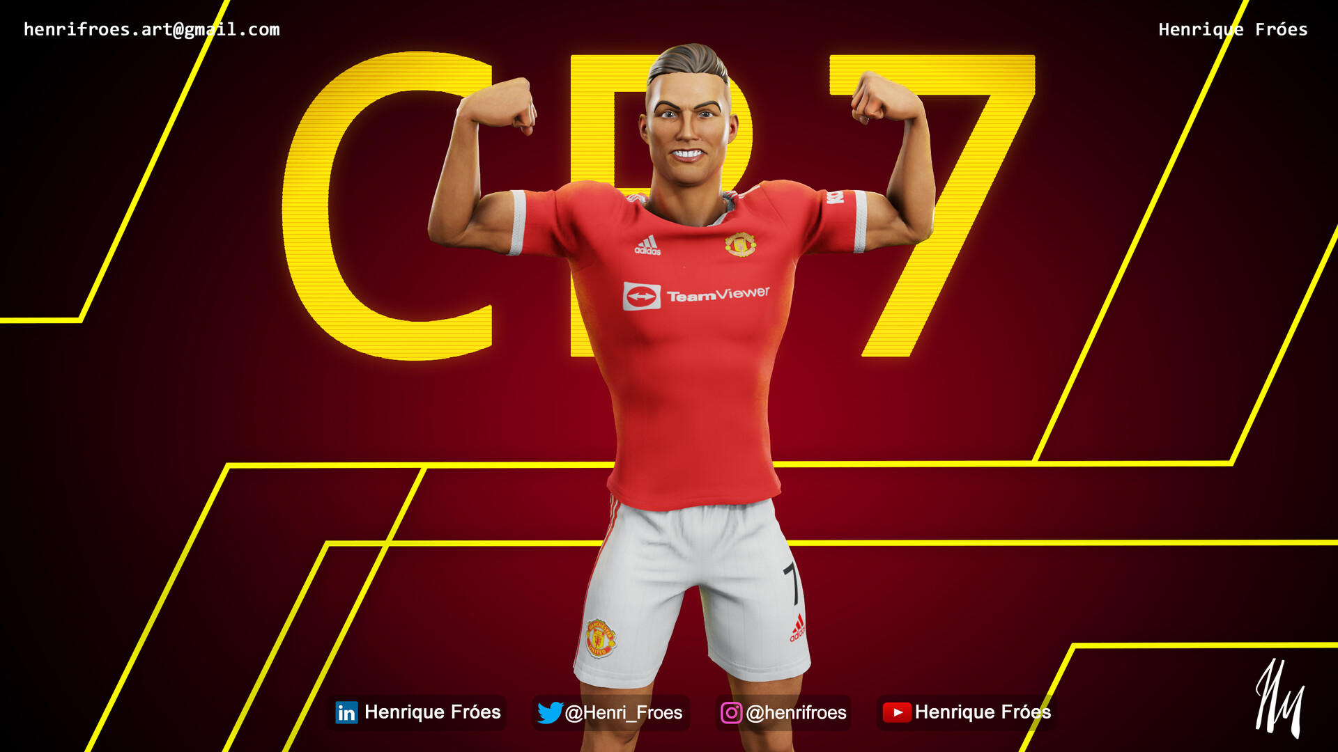 ArtStation - CR7 ronaldo (2018project)