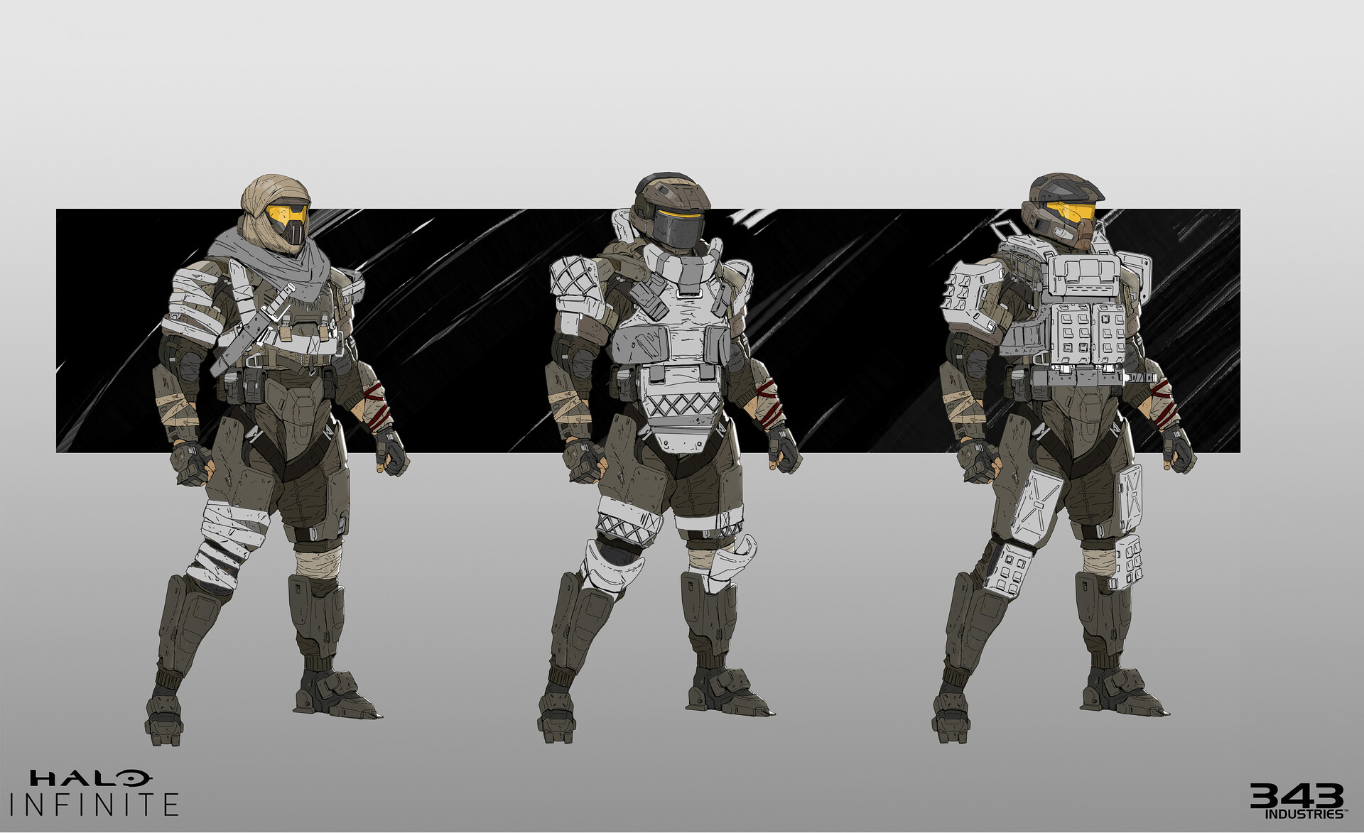concept rakshasa armor (blender) r/halo