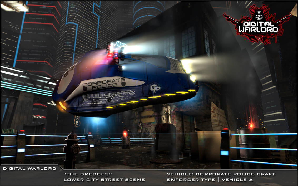 Dredges- Inner City, Corporate Police Vehicle