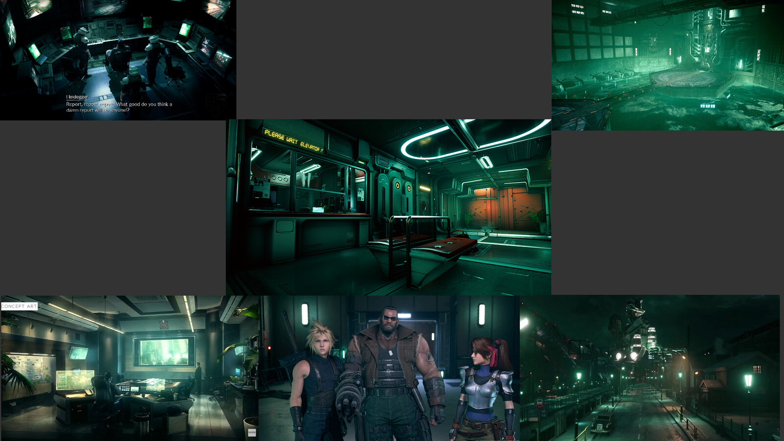Once I make a good amount of progress in lighting. I’ll take a screen shot and bring it into my board. I’m looking for big mistakes and asking myself “does this fit and if not, why?”. 