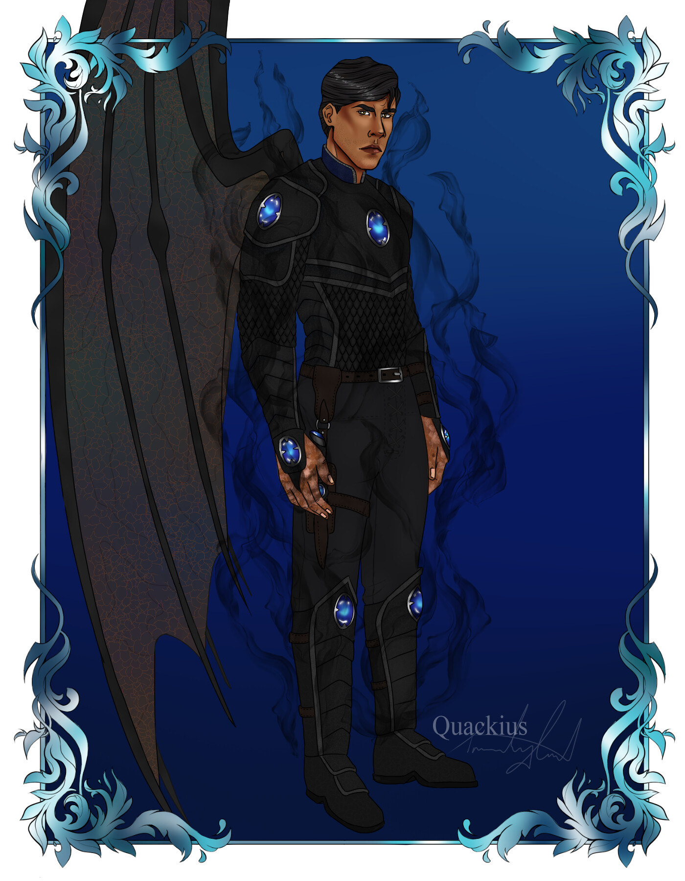 ArtStation Azriel Shadowsinger and Spymaster Of The Night Court
