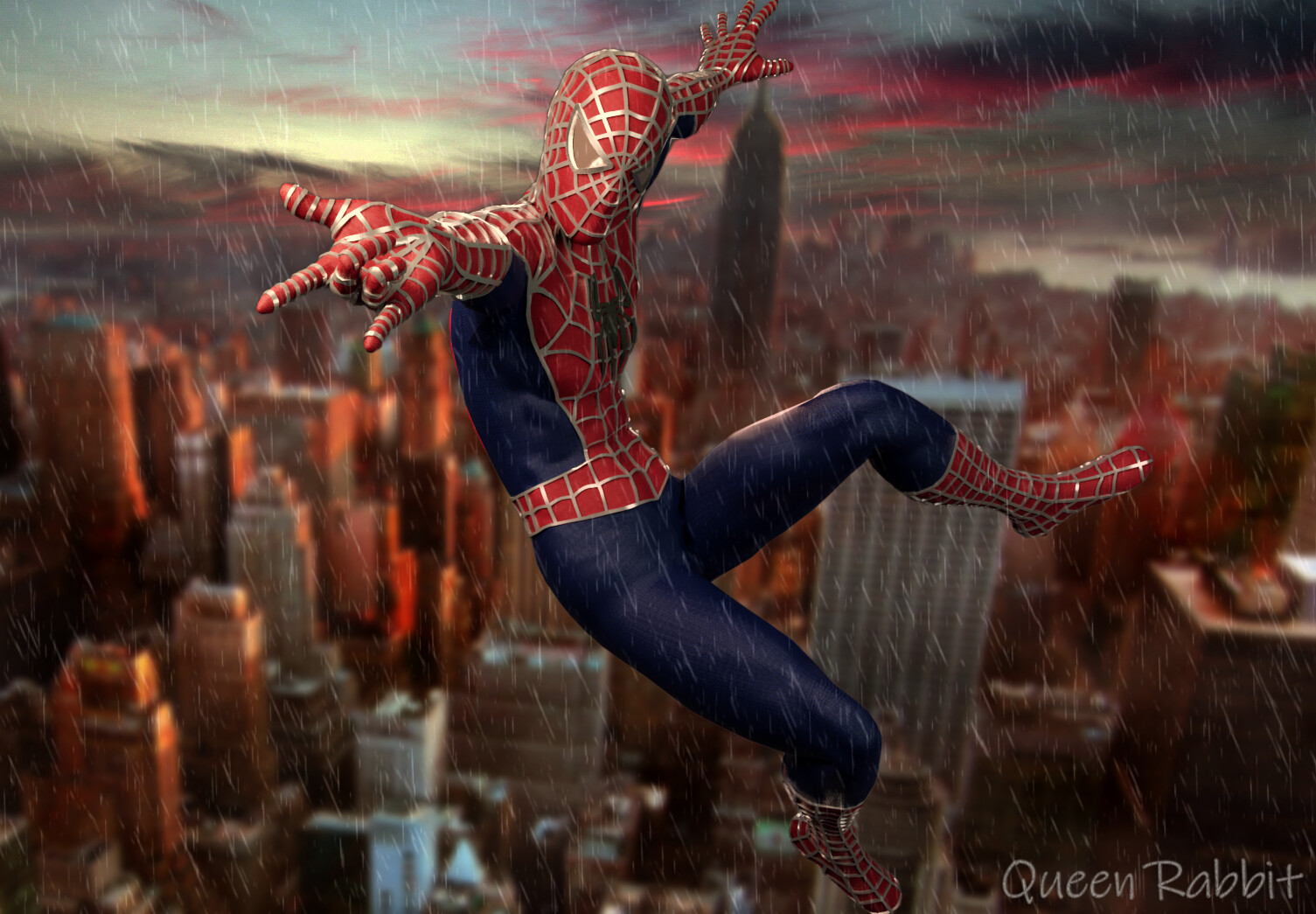 Queen Rabbitあおい - スパイダーマン Queen Rabbitあおい - スパイダーマン