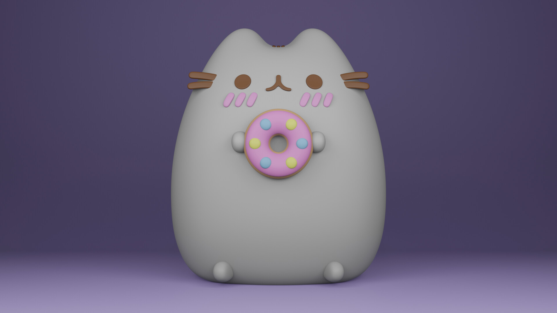 ArtStation Pusheen Cat Fanart
