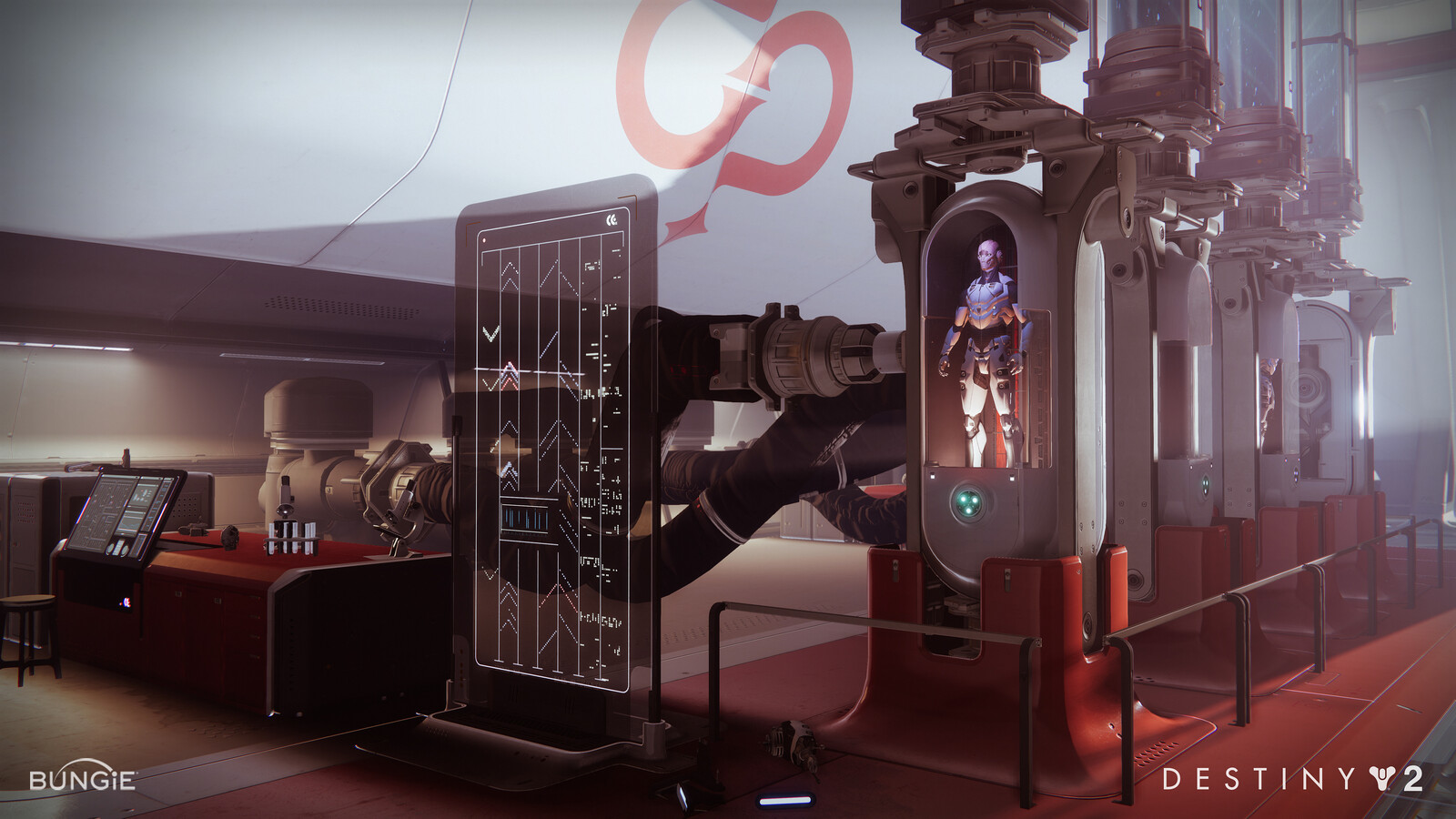 Entrance to hidden exo facility
