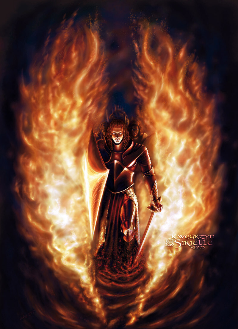 Maedhros son of Fëanor arriving at the Havens of Sirion, inspired by The Silmarillion.
Close-ups below | Set animation to HD!
Prints at RB:
https://www.redbubble.com/i/art-print/Let-the-havens-burn-by-Sirielle/3998148.1G4ZT