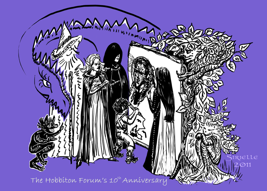 10th Anniversary of Hobbiton Forum - Art competition (2011)