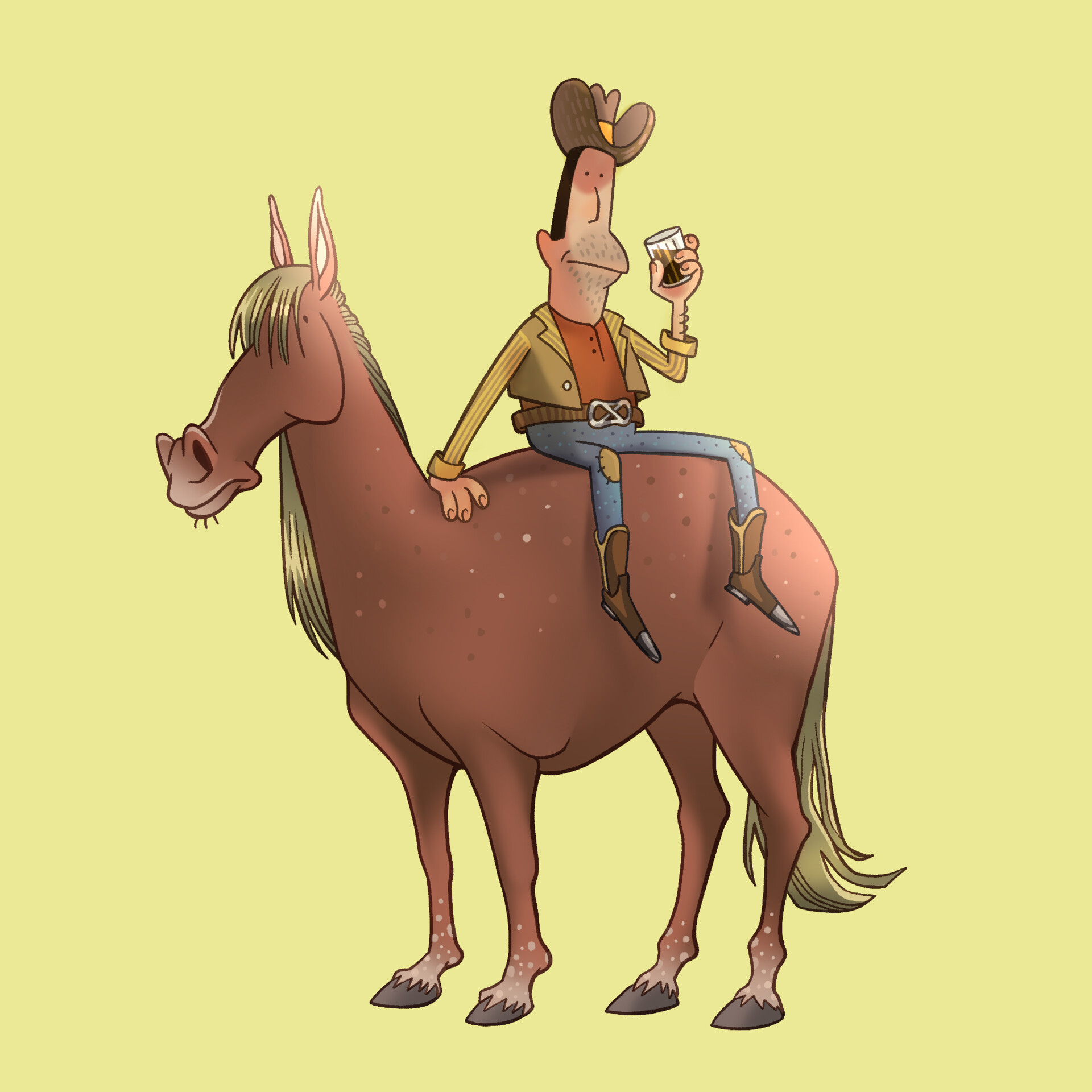 ArtStation Yeehaw ( + animation test)