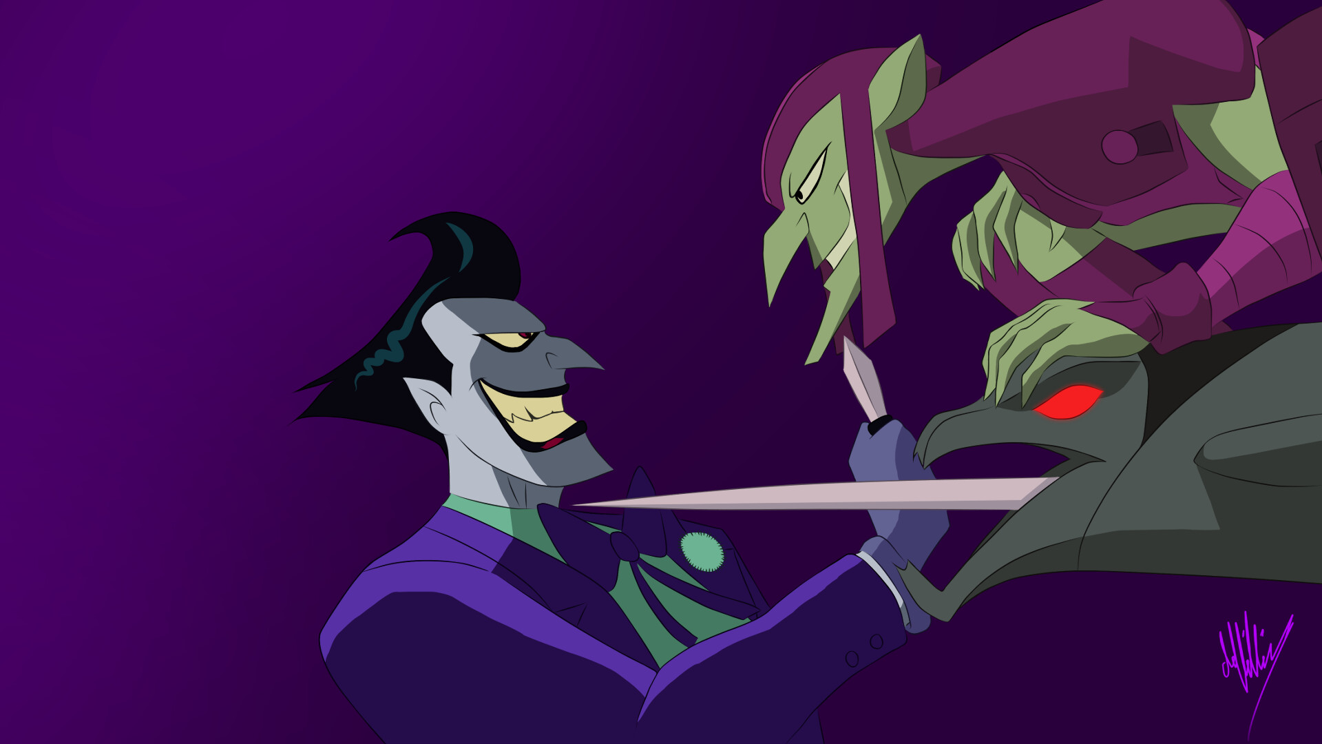 The Joker Vs Green Goblin