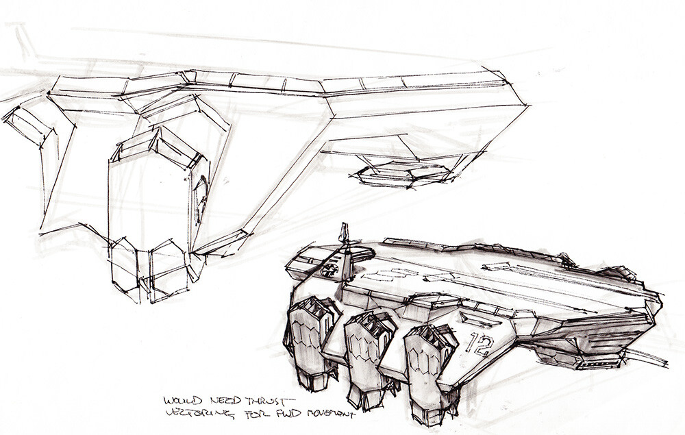 Early pen and marker sketchbook pages.