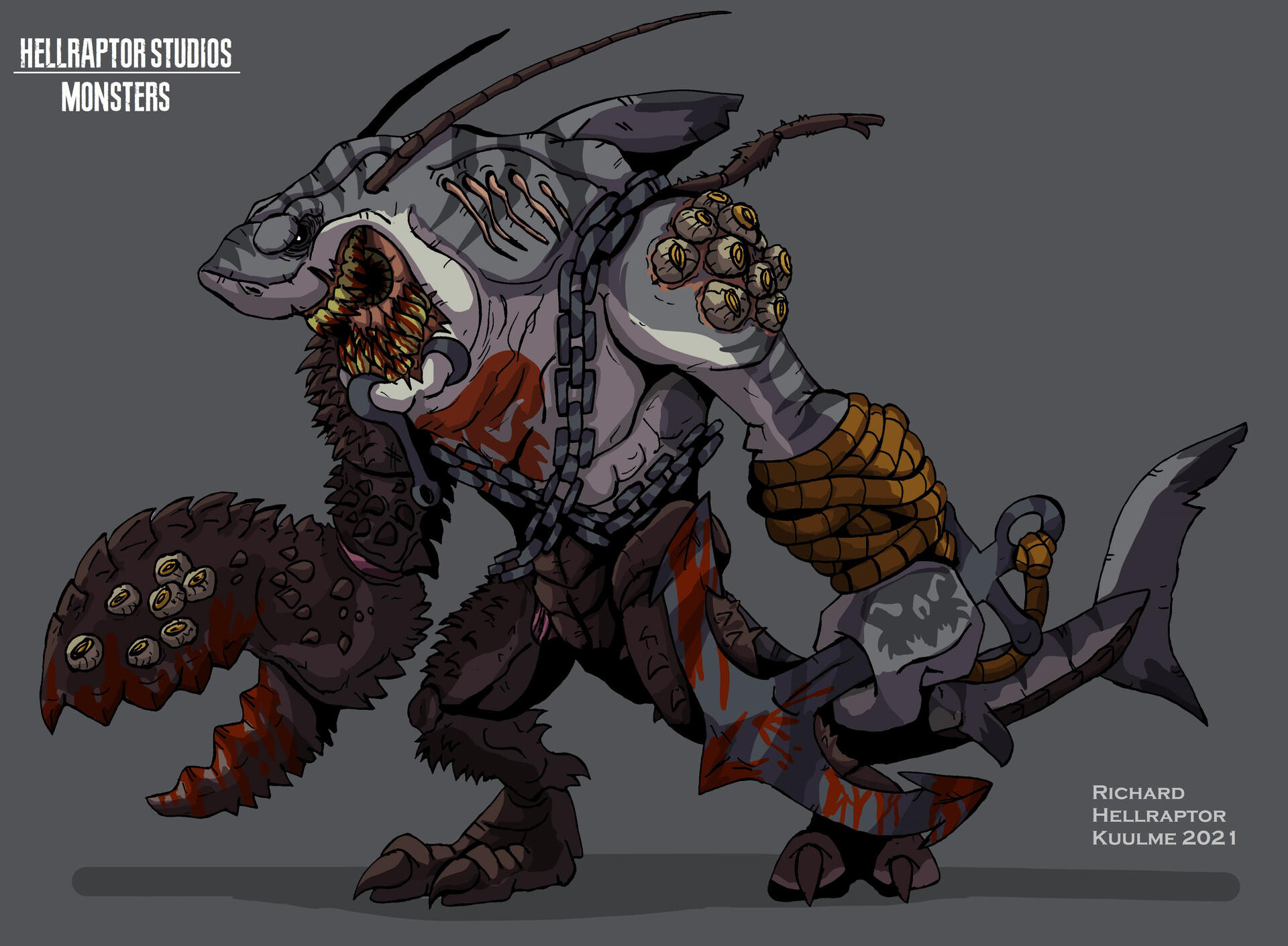 Mokele/ Mbembe  Monster artwork, Kaiju art, Kaiju monsters