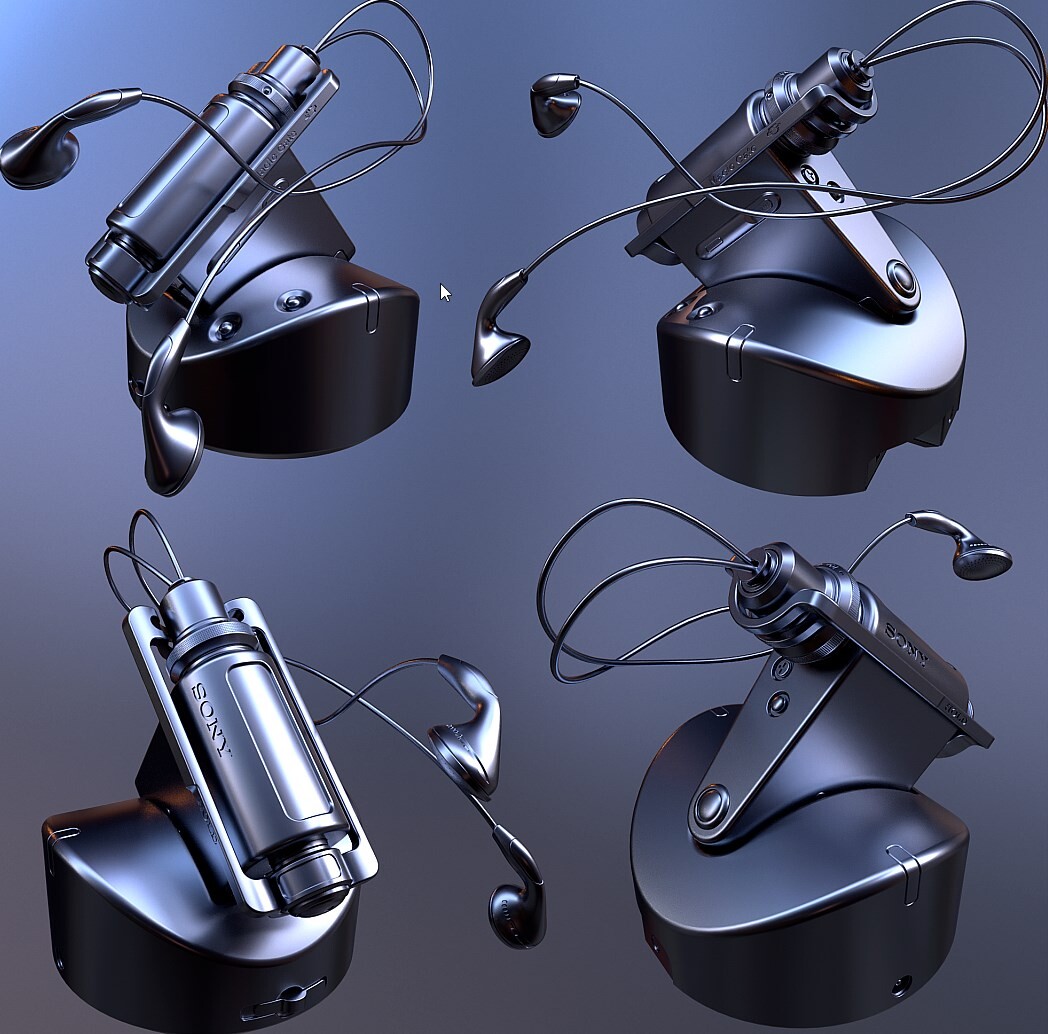 ArtStation - Sony-Network-Walkman-NW-MS77DR
