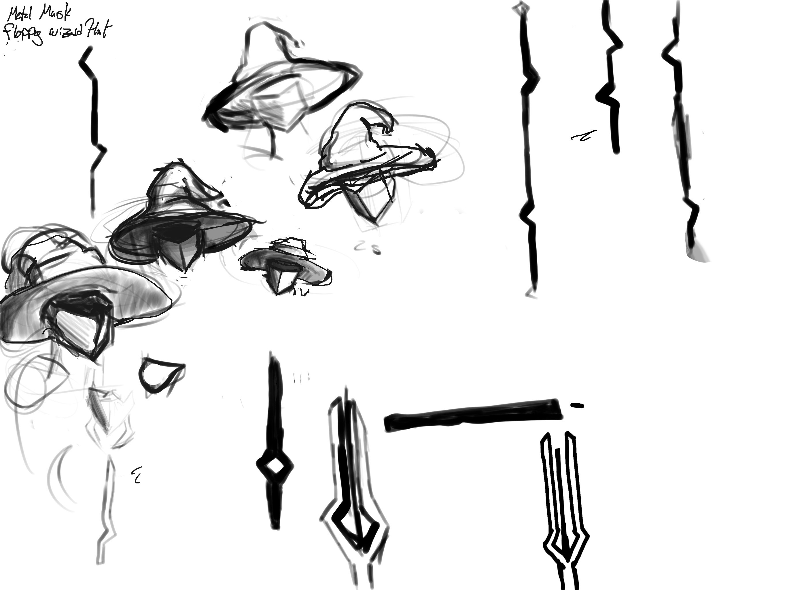 Some concepts and doodles
