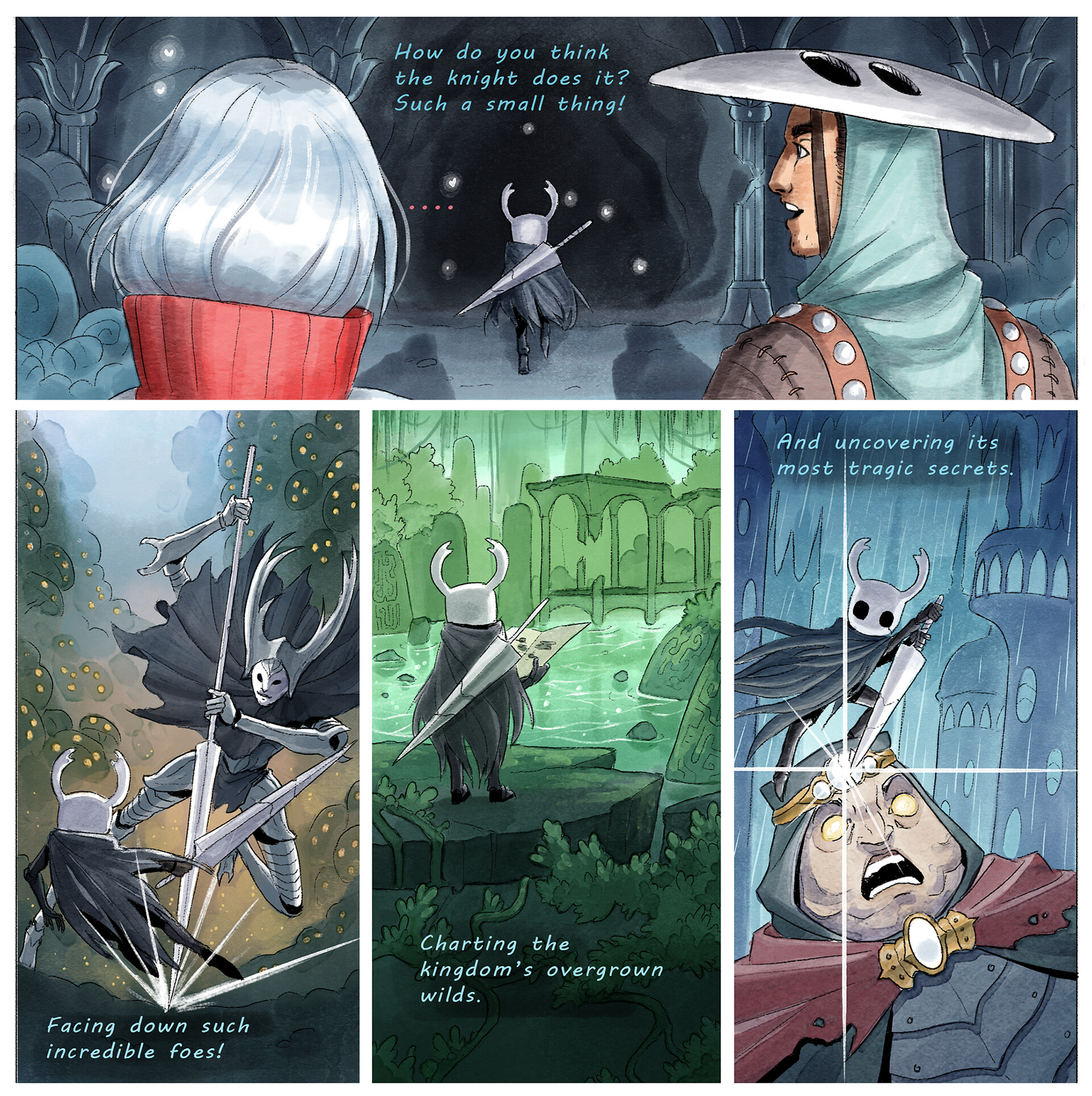 Hollow knight задумчивый червень