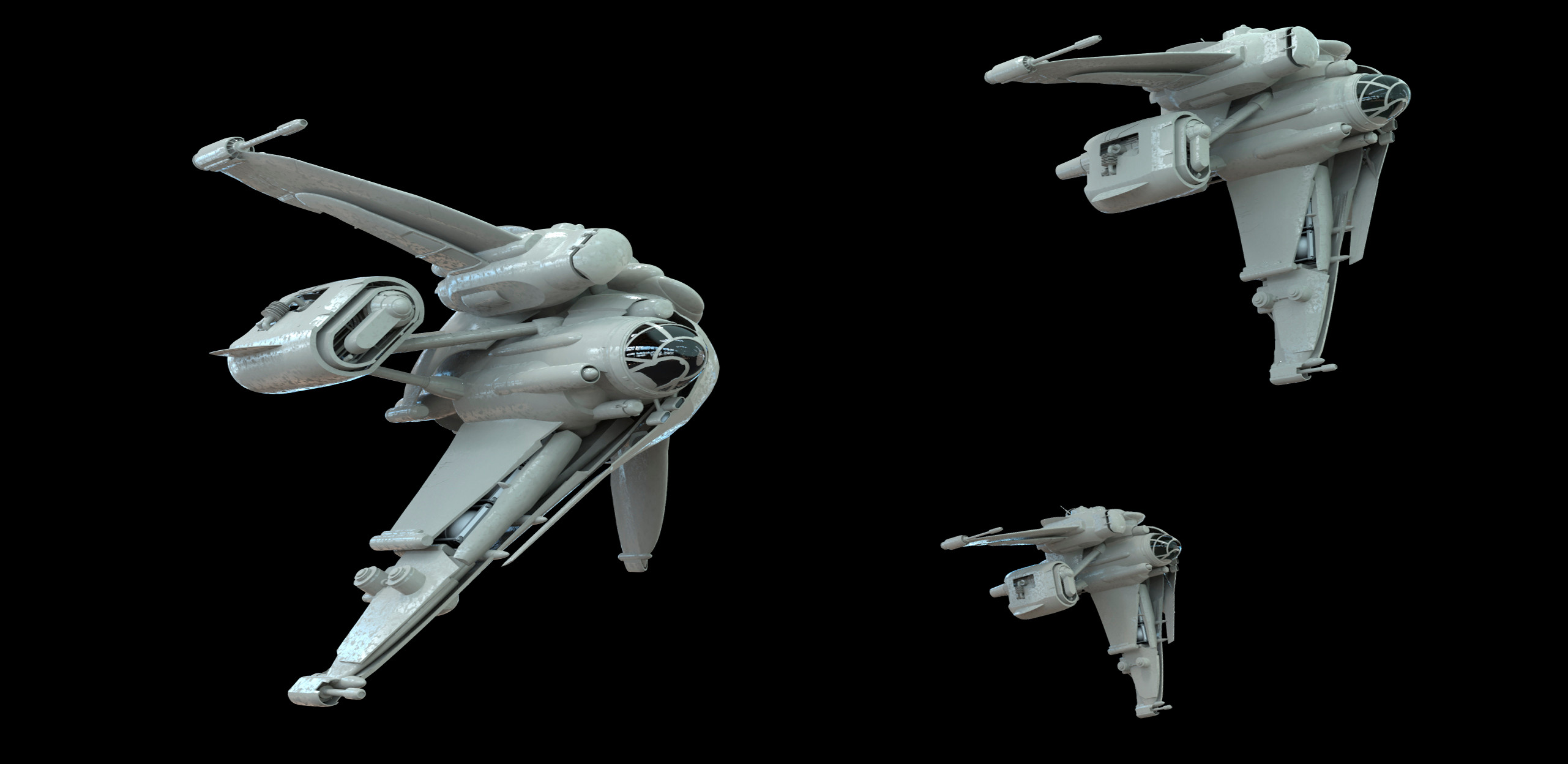 Keyframe exploration with clay material 2.