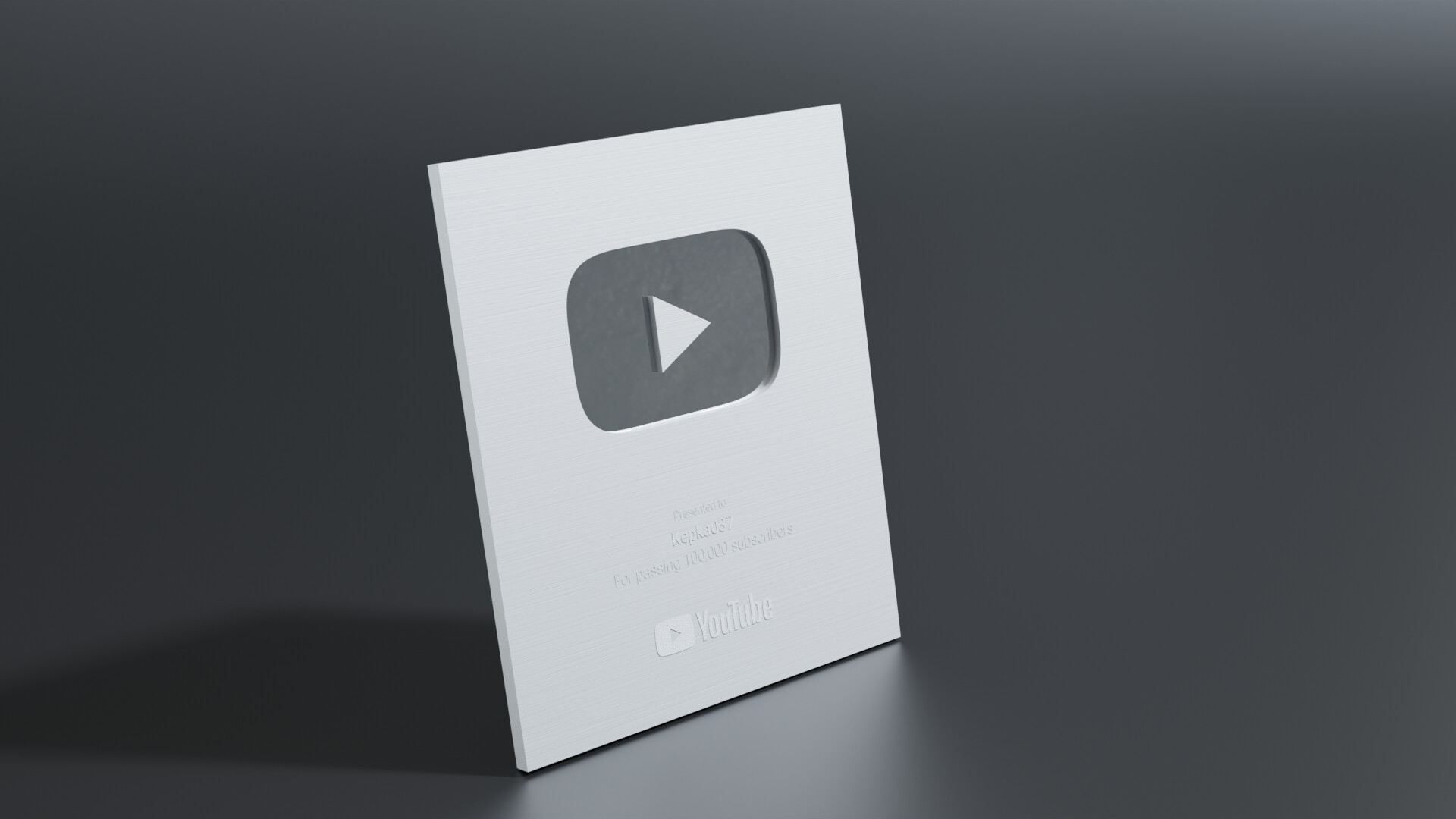 ArtStation - Кнопка ютуб. Youtube button