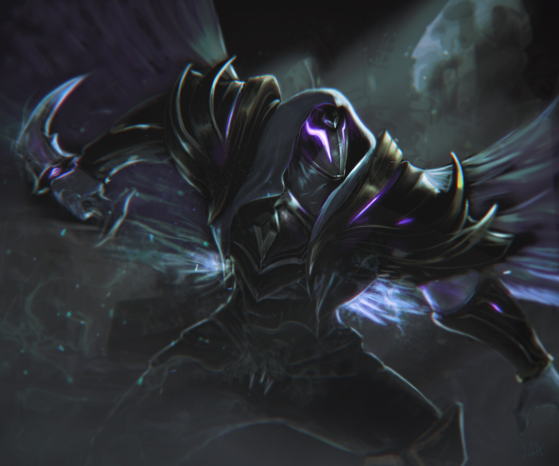 ArtStation Pyke Ashen Knight
