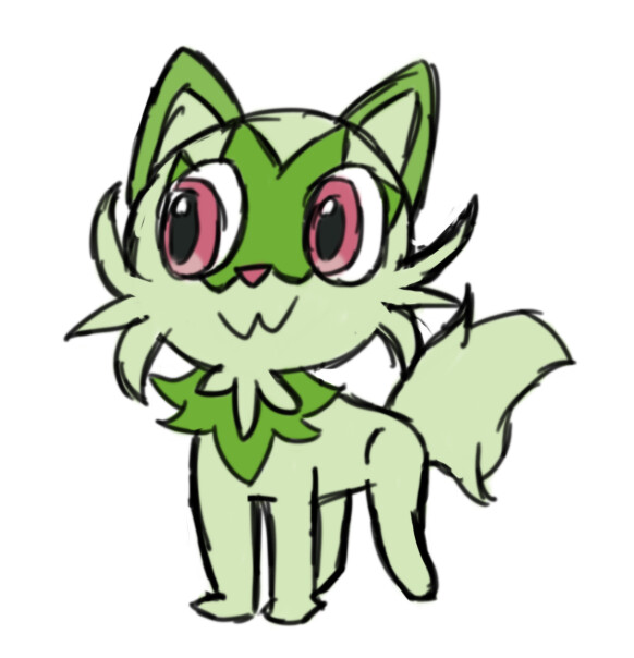 Artstation Pokemon Weed Cat
