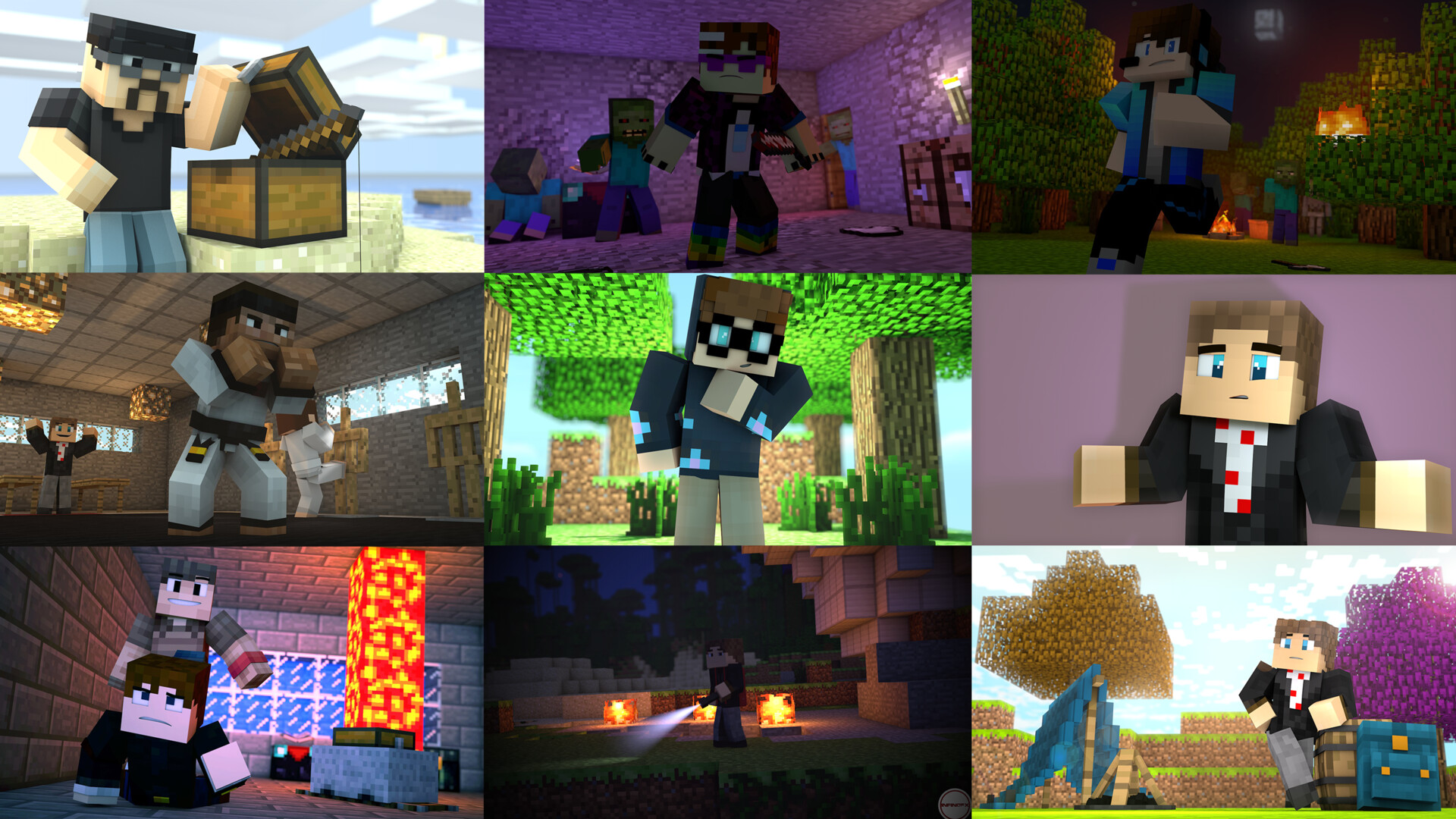 ArtStation - Minecraft 2015-2016 Work Collection