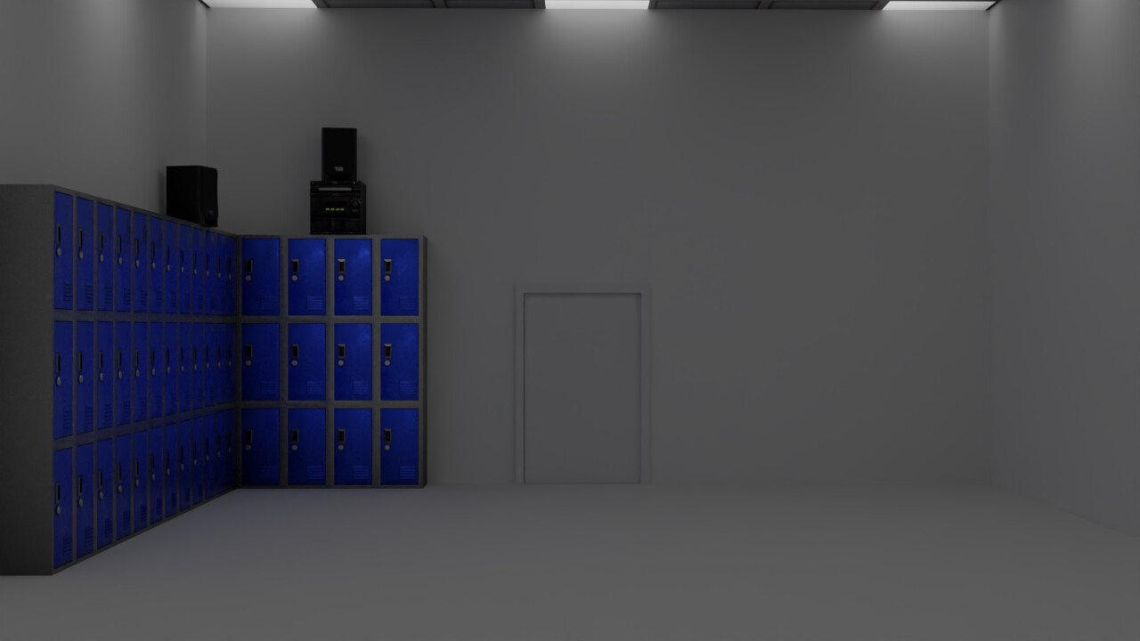 Render 11 - Staff Room initial test