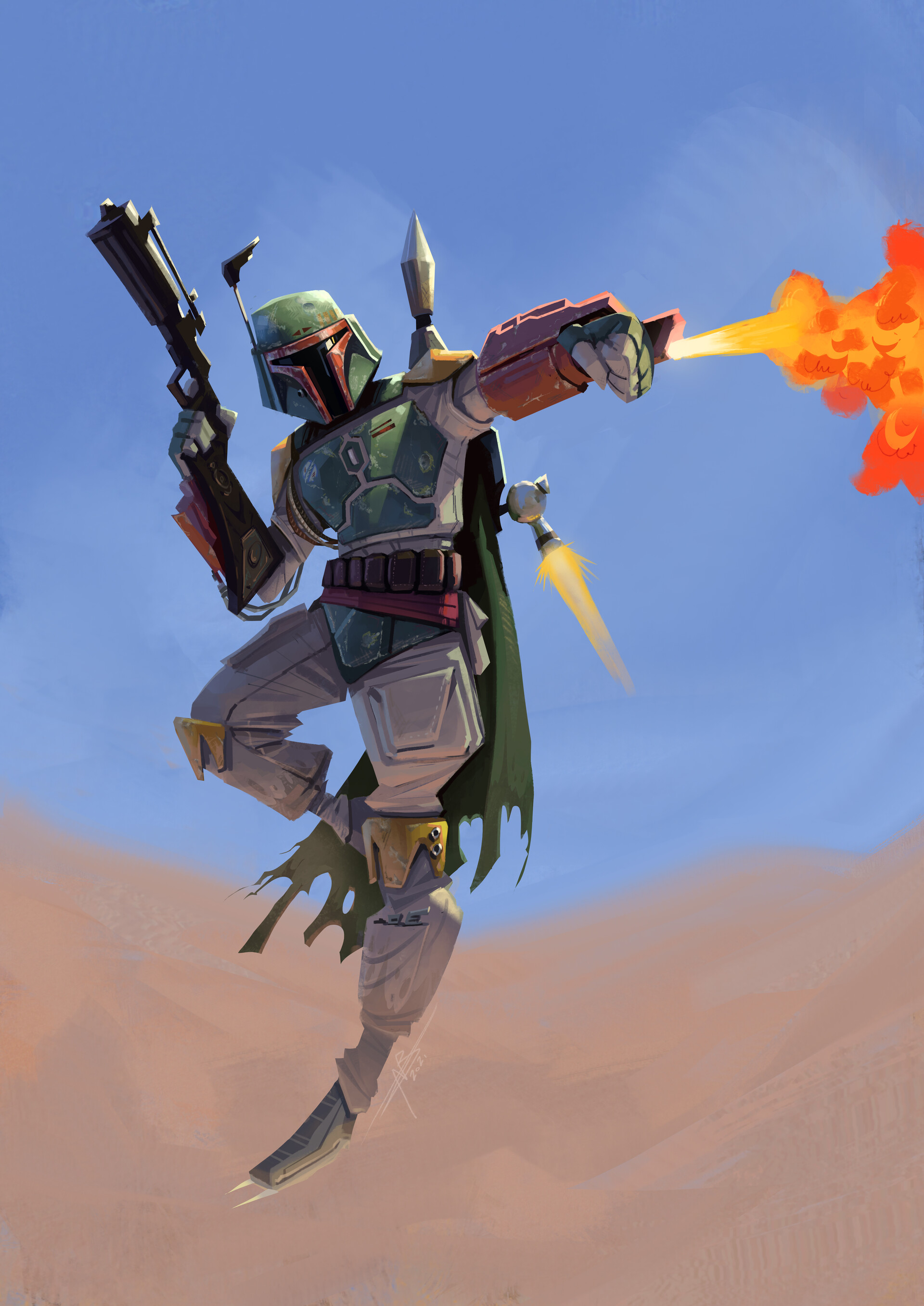 ArtStation Boba Fett
