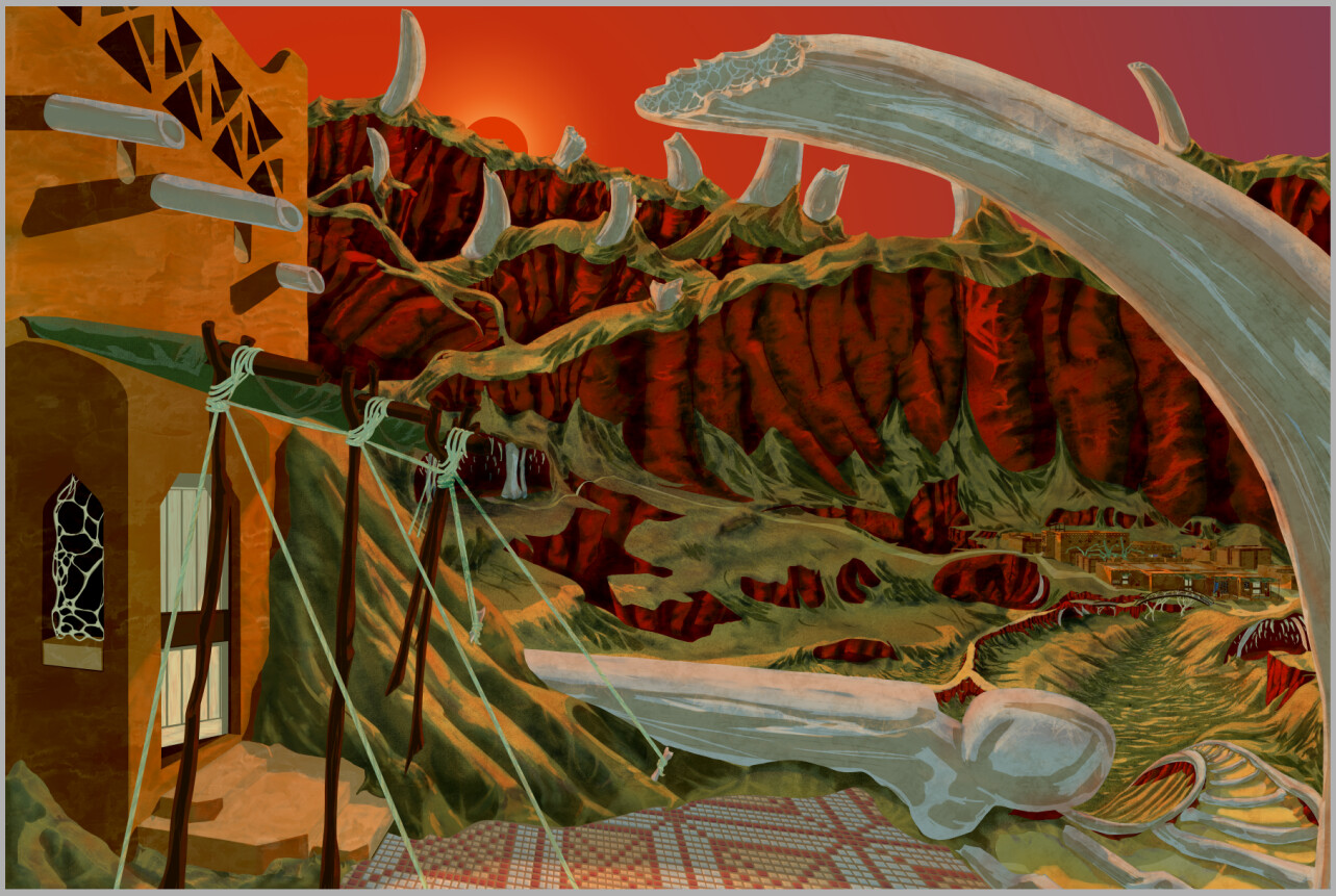 Progress 15 - Deep shadows