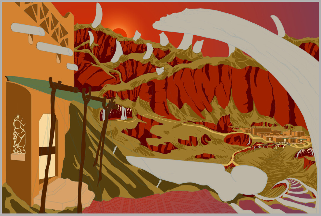 Progress 8 - Darks in sand