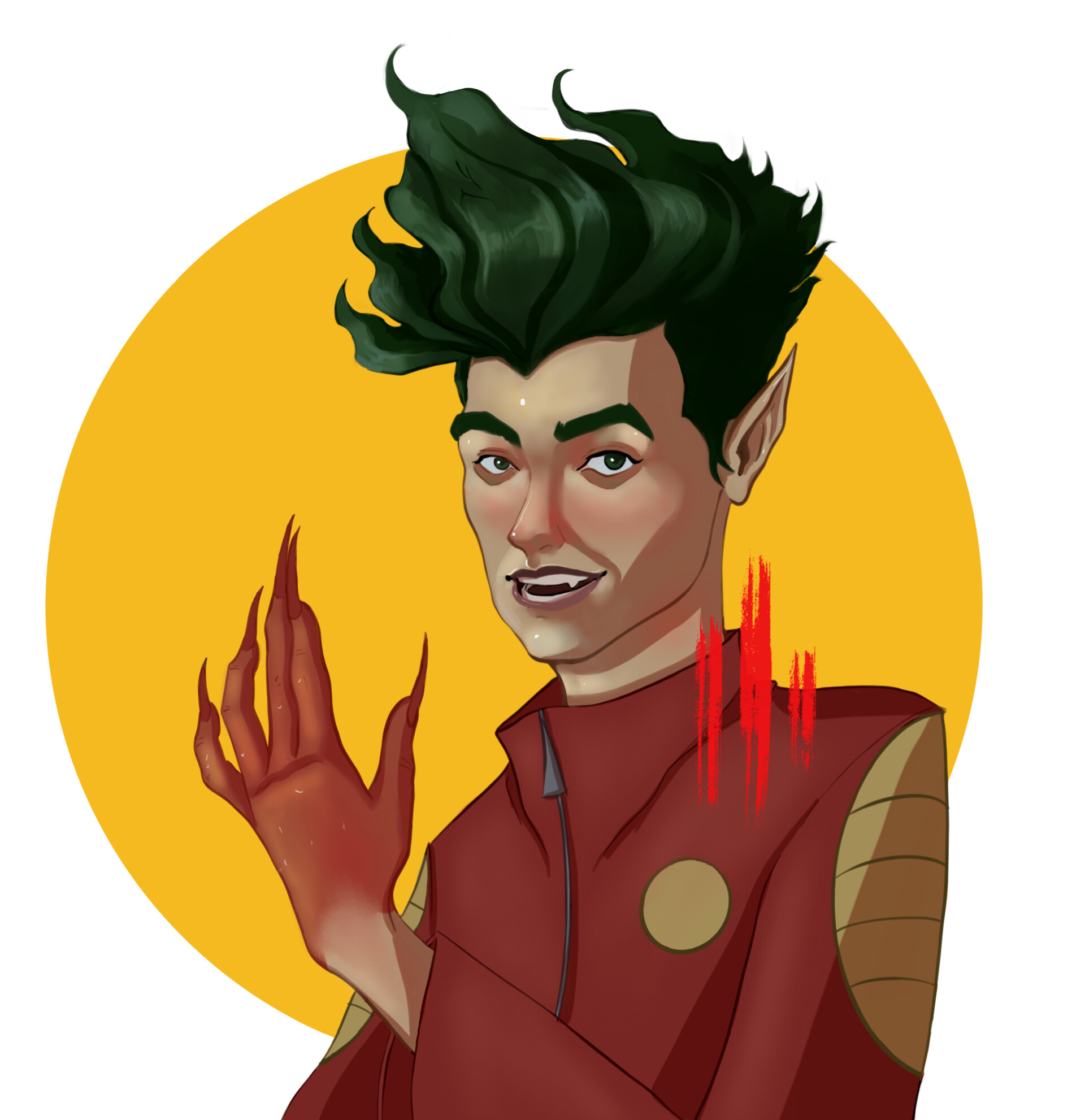 ArtStation Jake Long Fanart