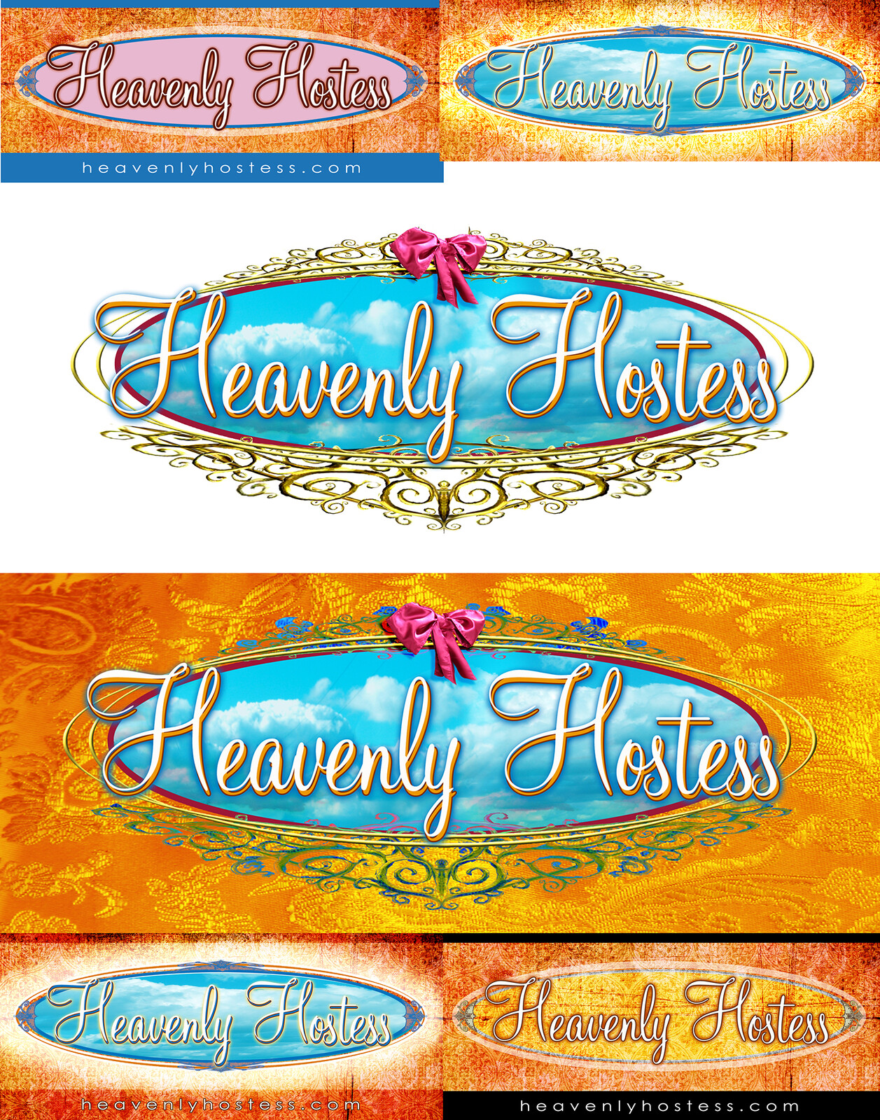 Heavenly Hostess Apron Designs Logo