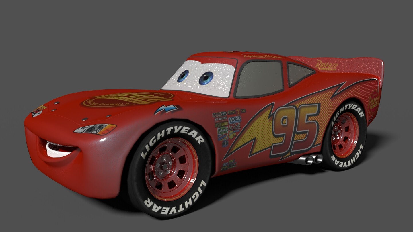 Lightning new arrivals mcqueen 3d