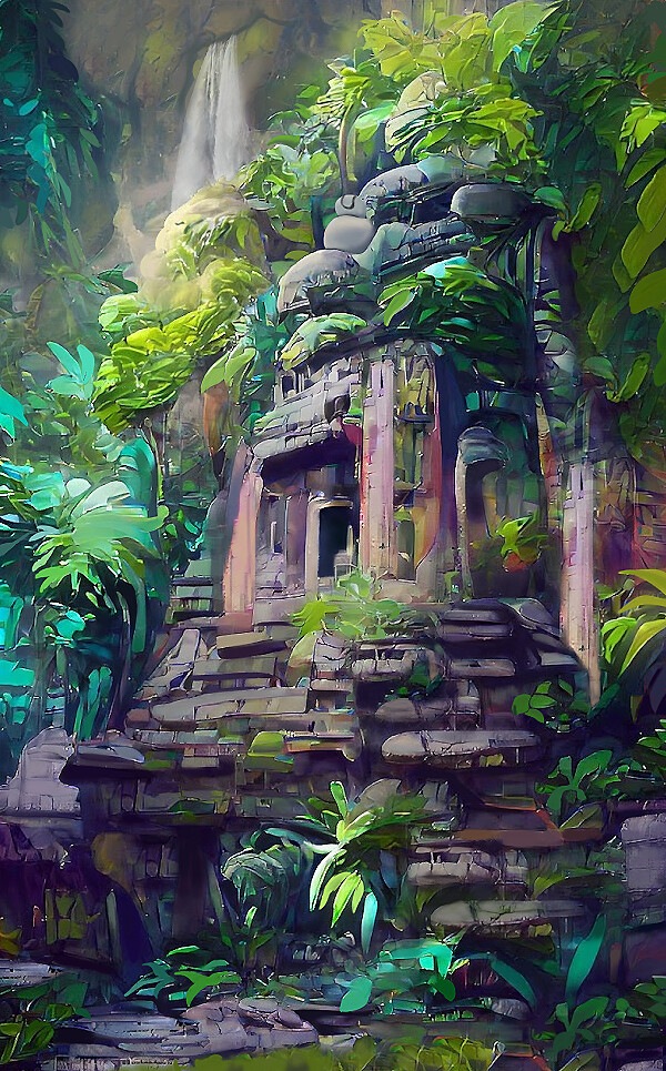 Ancient Jungle Temple